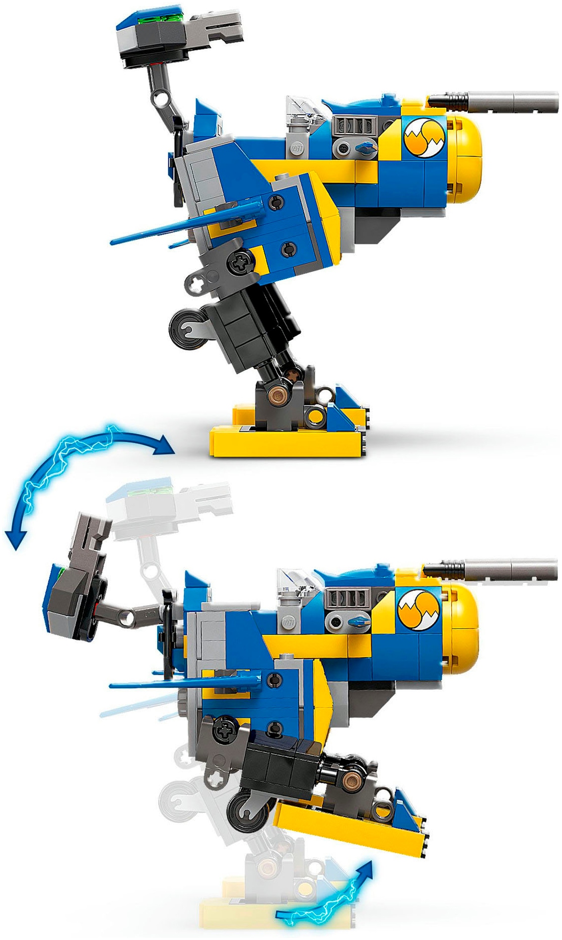 LEGO® Pions de construction »Cyclone vs. Metal Sonic (77002), LEGO Sonic« fabriqué en Europe