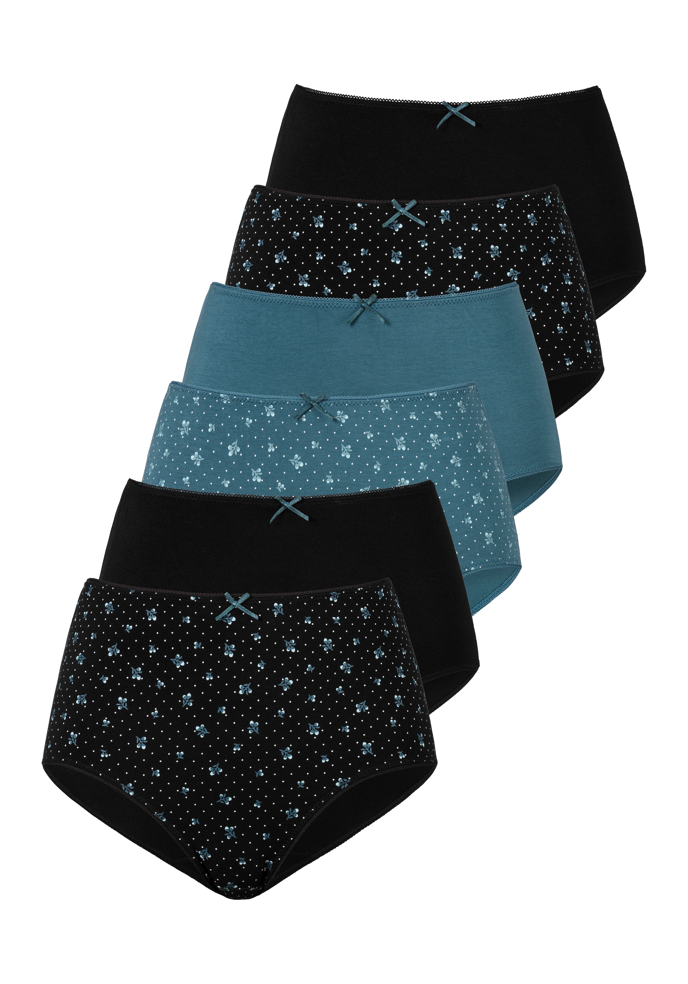 Image of petite fleur Taillenslip 6er-Pack, aus elastischer Baumwolle