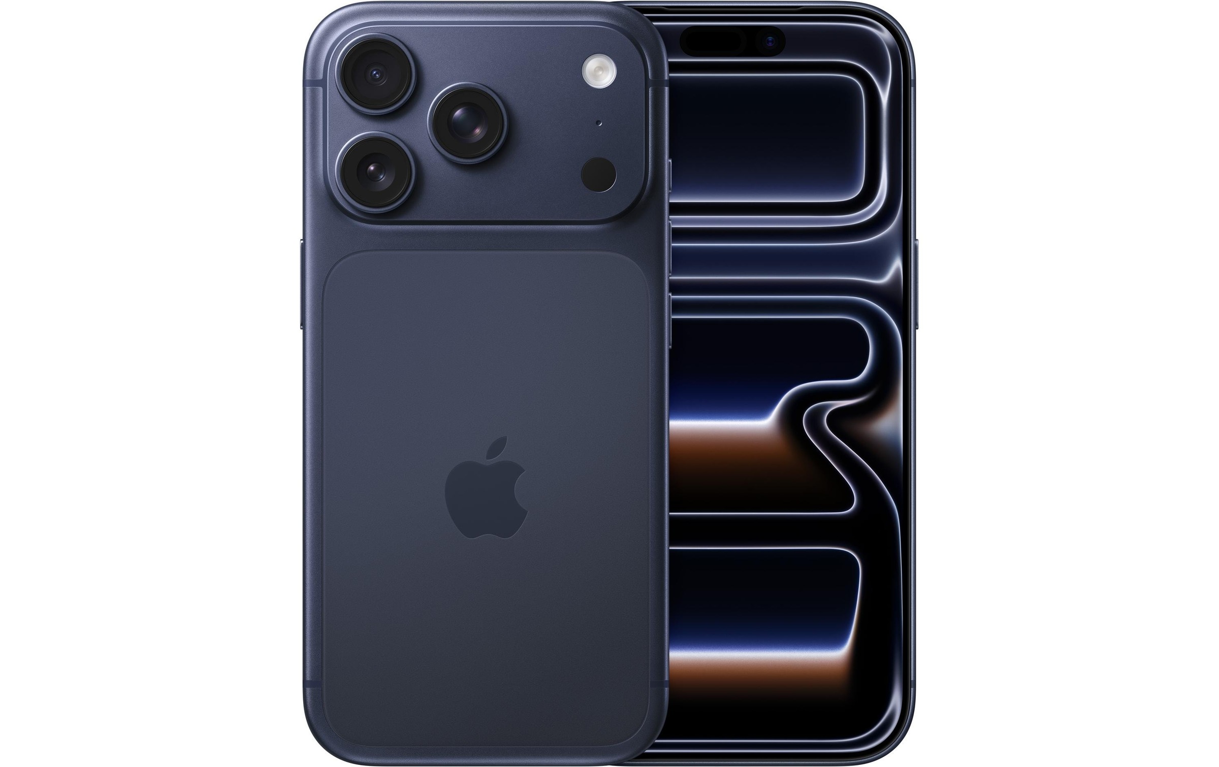 Image of Apple Smartphone "iPhone 17 Pro" Blau Induktionsladung