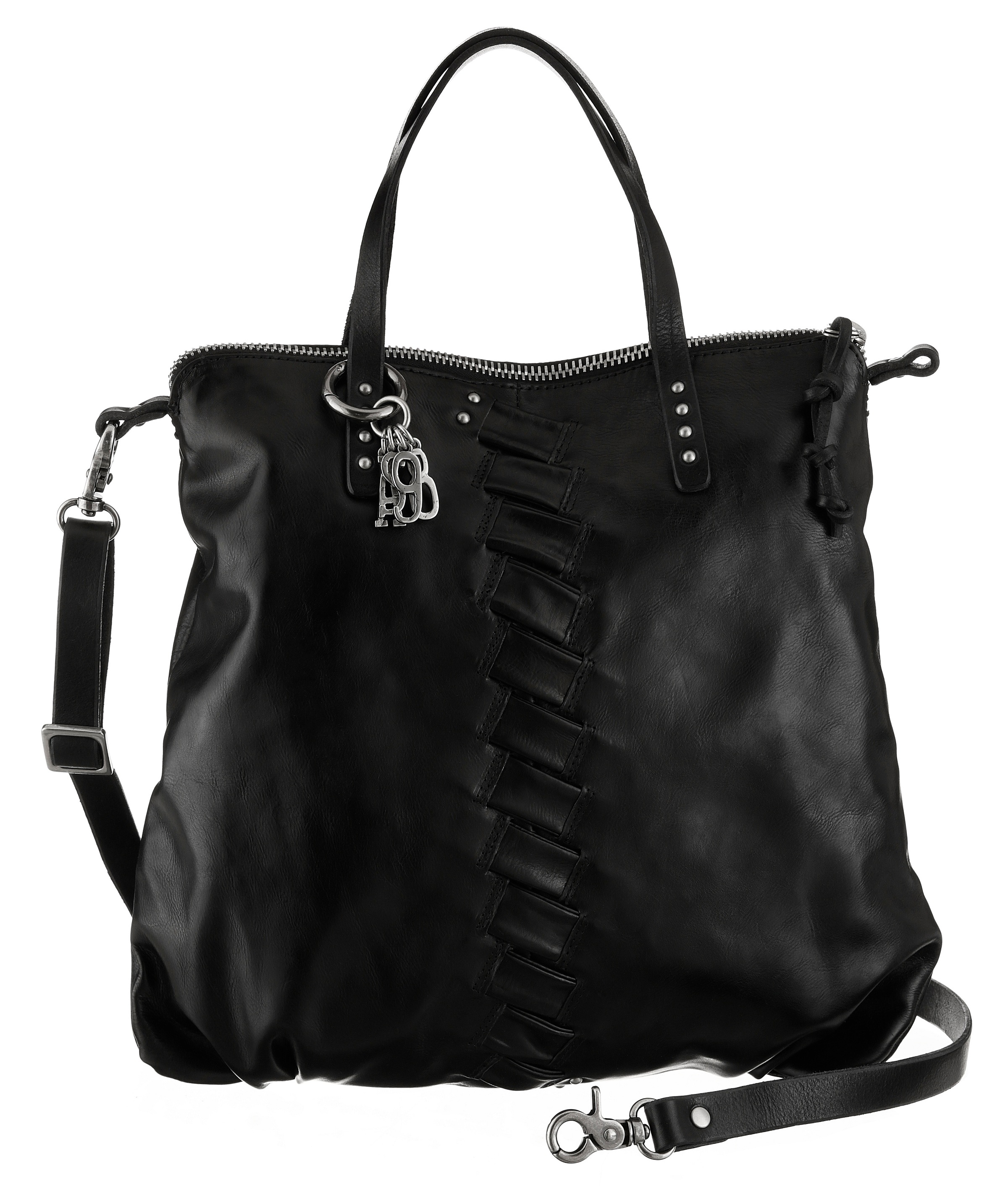 Image of A.S.98 Shopper, mit schöner Flecht Optik im Leder bei Ackermann Versand Schweiz