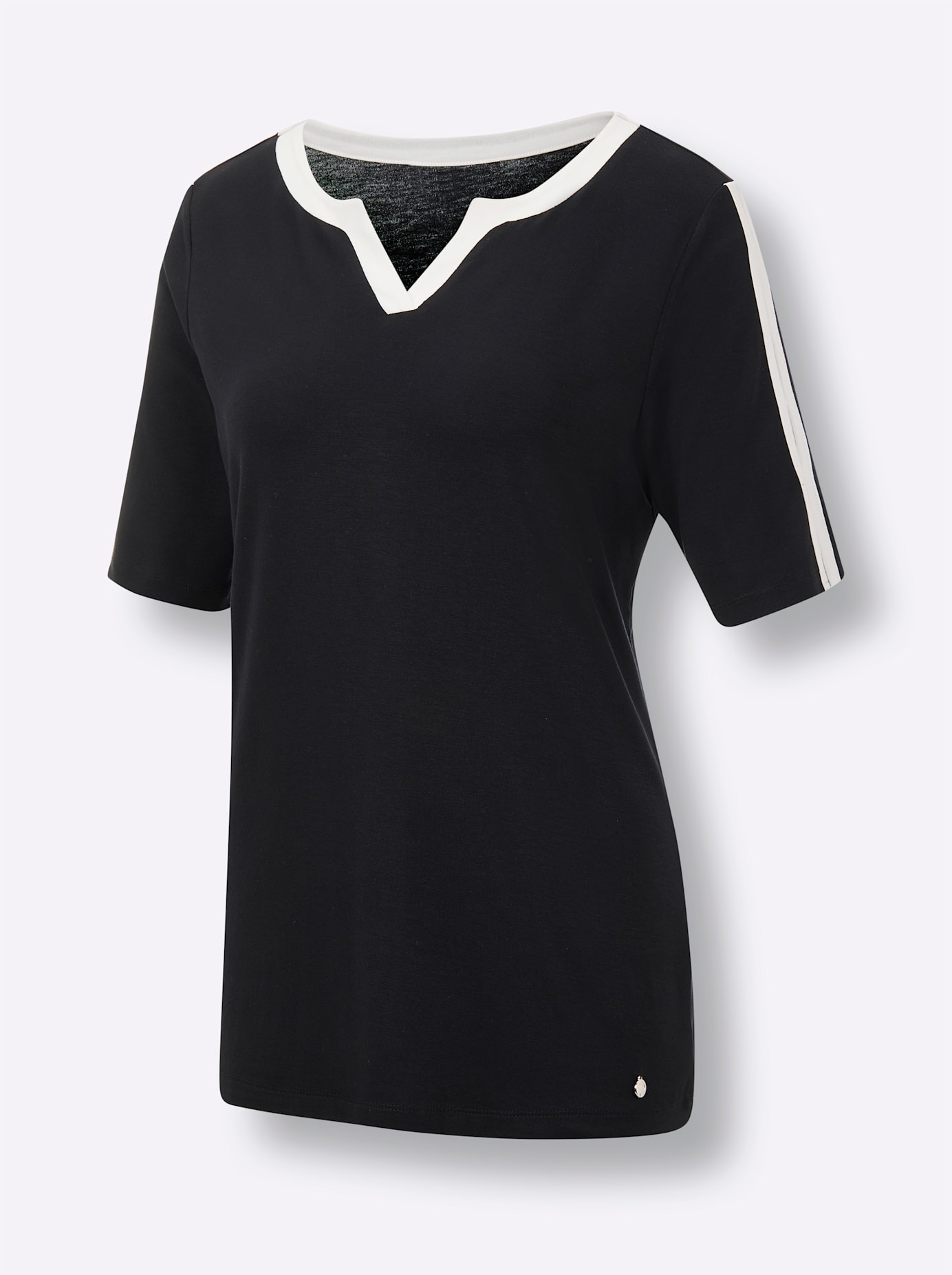 CREATION L PREMIUM T-shirt à manches courtes »Modal-Shirt« 1 pièces