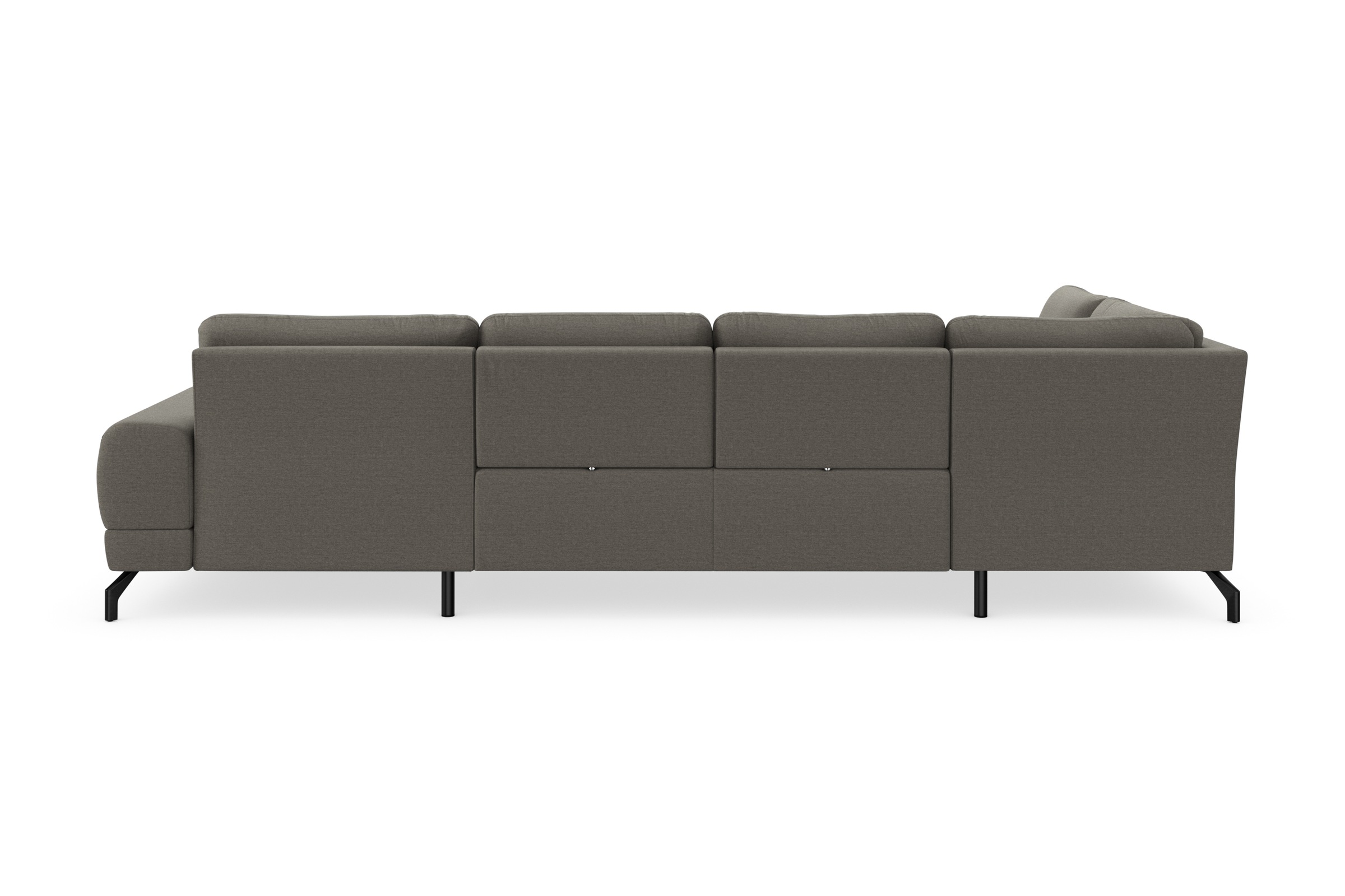 sit&more Wohnlandschaft »Cinturo U-Form«, inklusive Sitztiefenverstellung und Federkern, Sitzhöhe 45 cm
