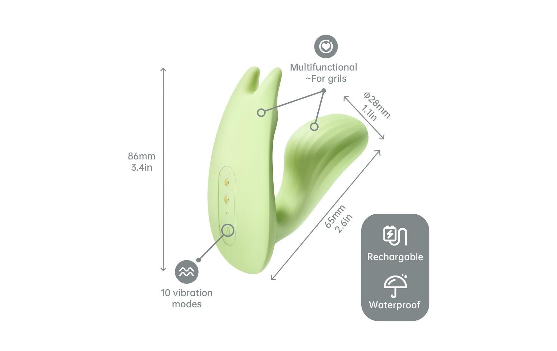   Vibrator »Magic Motion Umi Smart Wearable« Orgasmus-Wecker