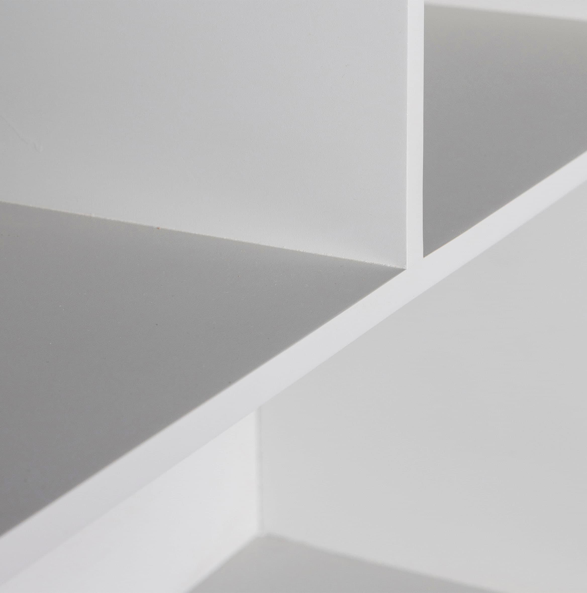 WOOOD Regal »Carve Standregal mit 2 Türen« mit offenen Fächern, 2 Türen, H 200 cm x B 90 cm