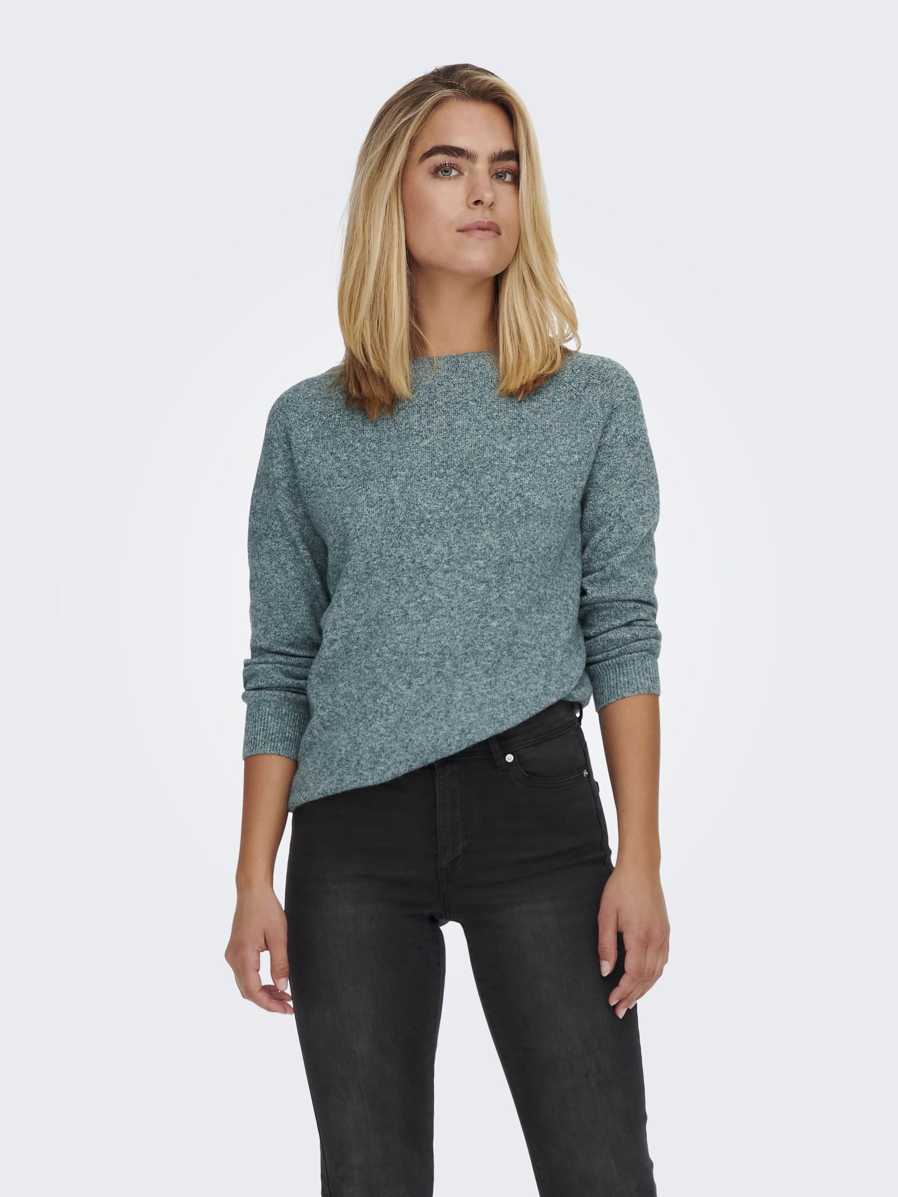 ONLY Rundhalspullover »ONLRICA LIFE L/S PULLOVER KNT NOOS«