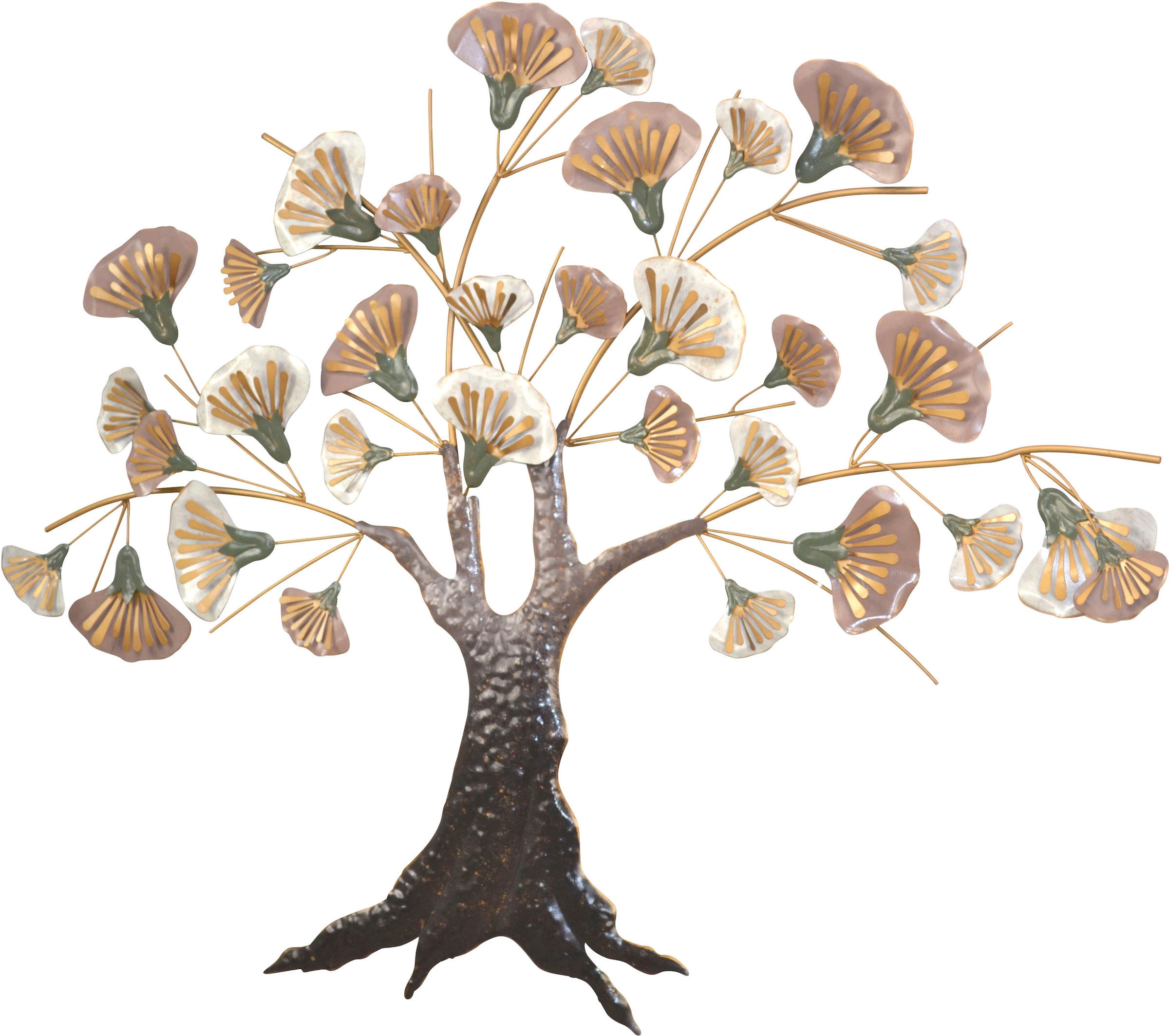 Image of HOFMANN LIVING AND MORE Wanddekoobjekt "Wanddekoration" Baum aus Metall