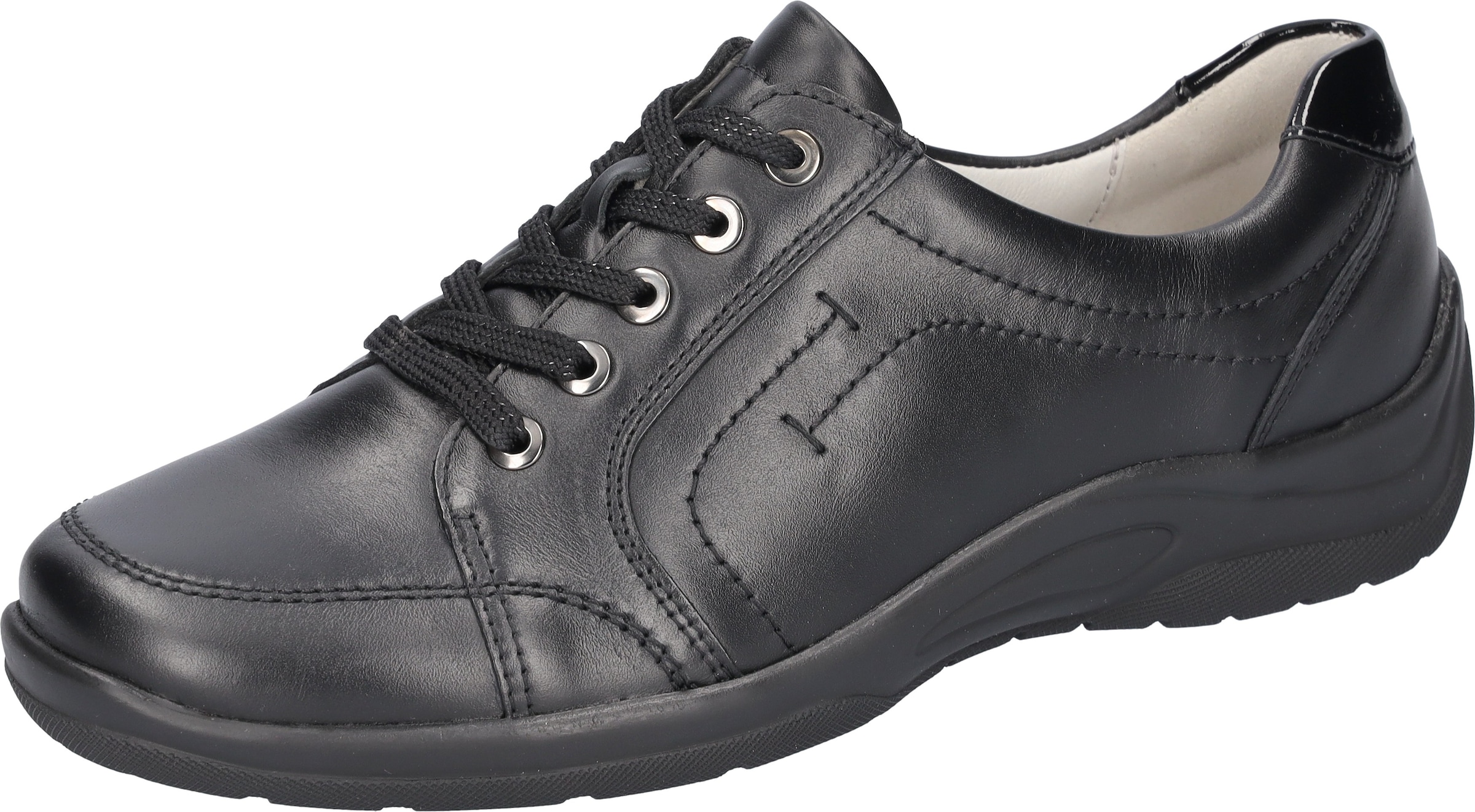 Image of Waldläufer Schnürschuh "HESNA", Freizeitschuh, Halbschuh, Bequemschuh im Komfortweite H (=sehr weit)