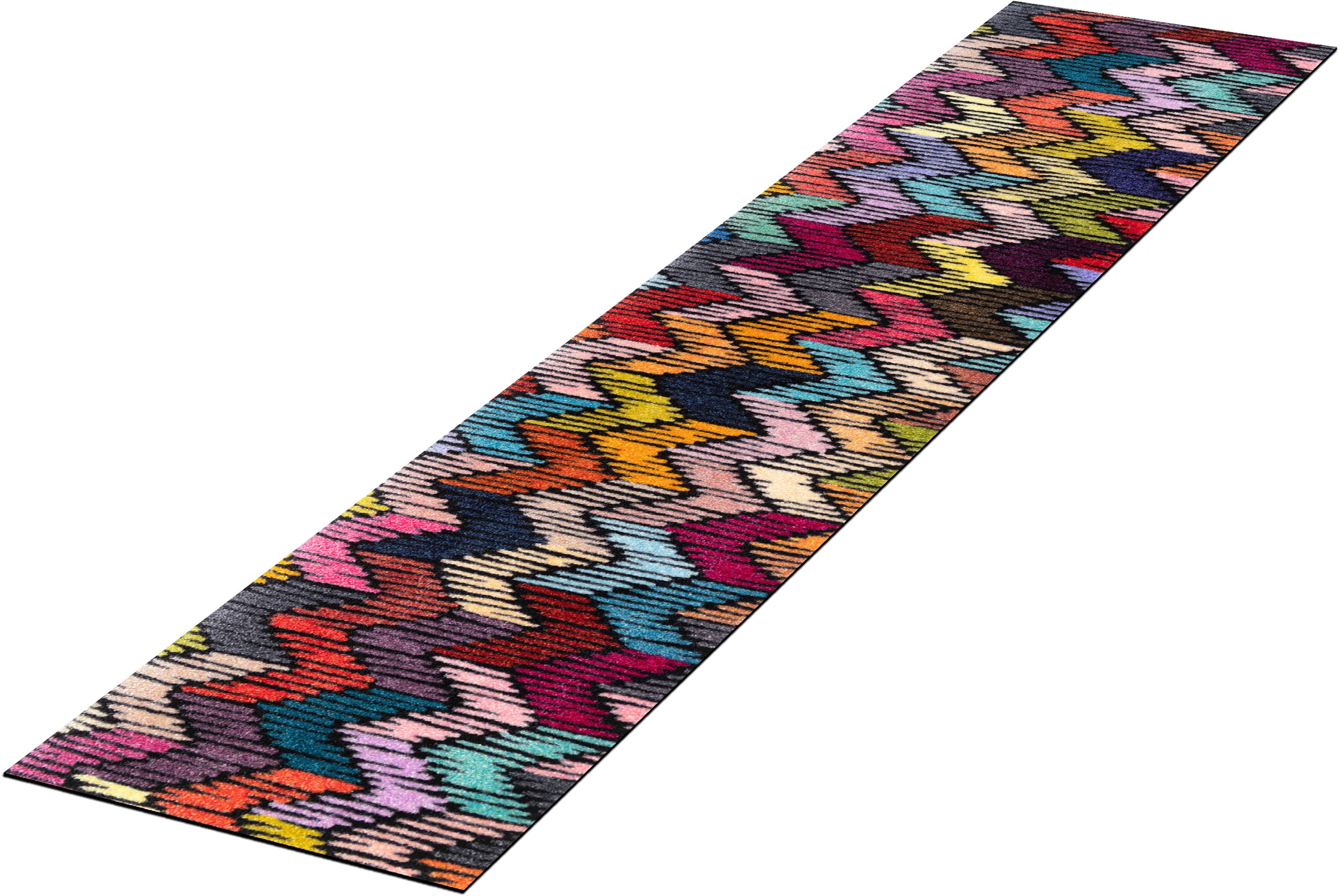 Image of wash+dry by Kleen-Tex Fussmatte »Luminioso«, rechteckig, 9 mm Höhe, Schmutzfangmatte, rutschhemmend, In- und Outdoor geeignet, waschbar bei Ackermann Versand Schweiz