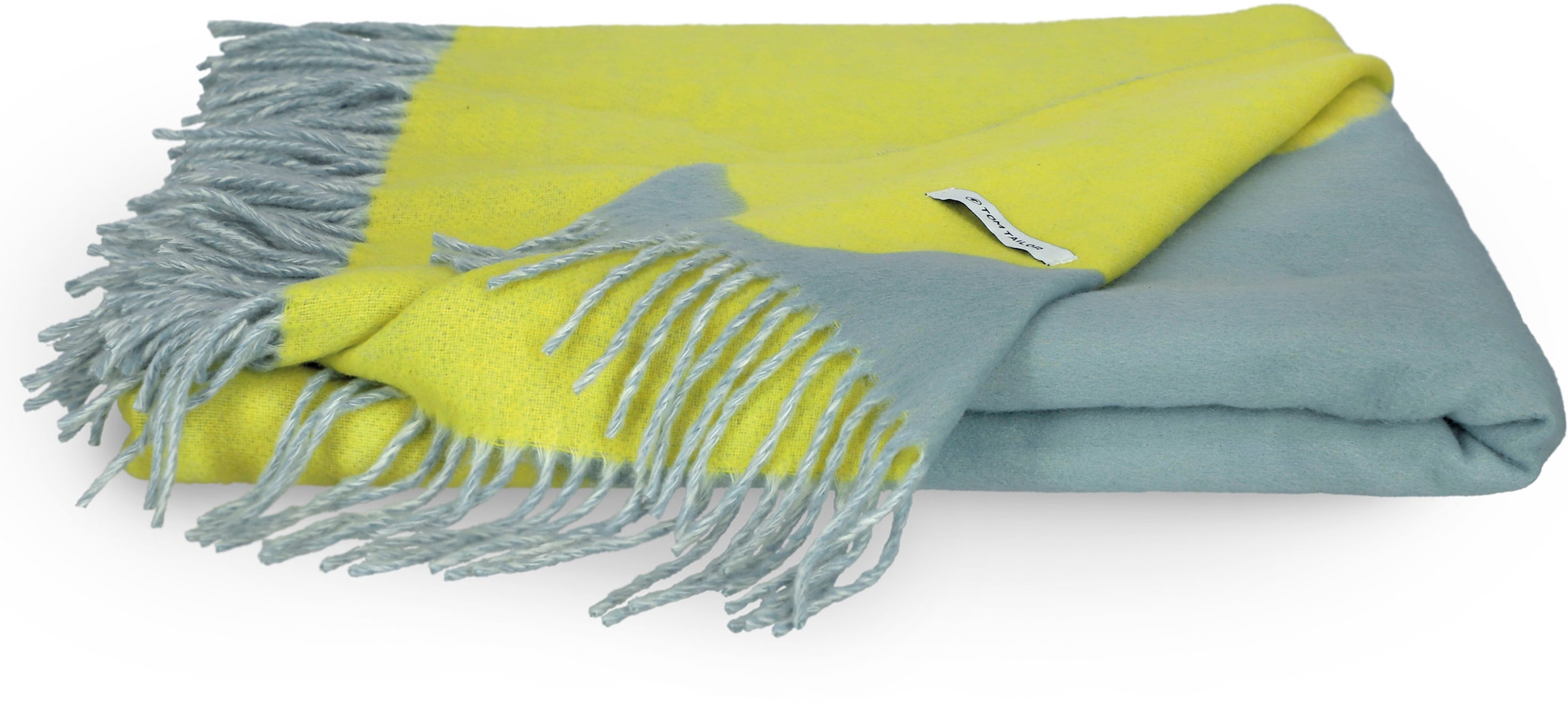 TOM TAILOR HOME Plaid »Lemon-Rain Bings«, Künstlerkollektion