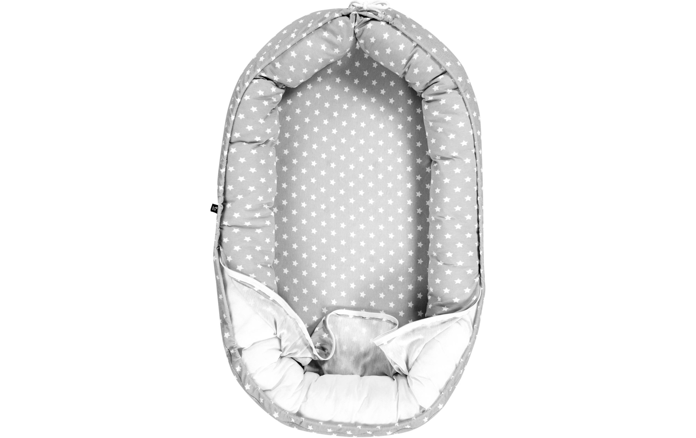 Alvi® Bettnestchen »Stars silberfarben«