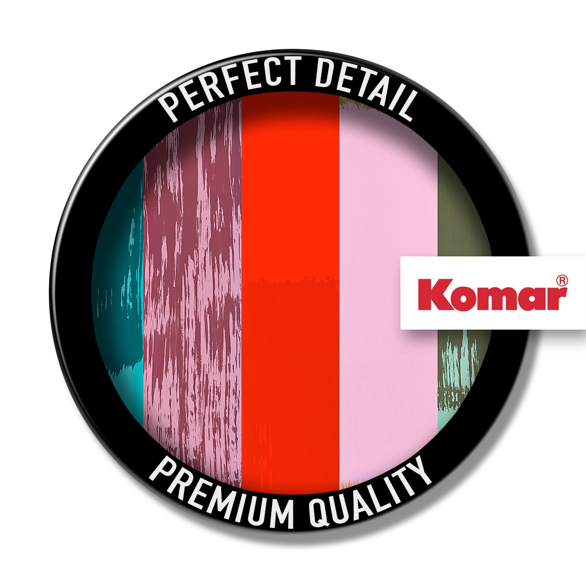 Komar Fototapete »Komar Vlies Fototapete - Fehlfarben - Grösse 200 x 250 cm«, bedruckt