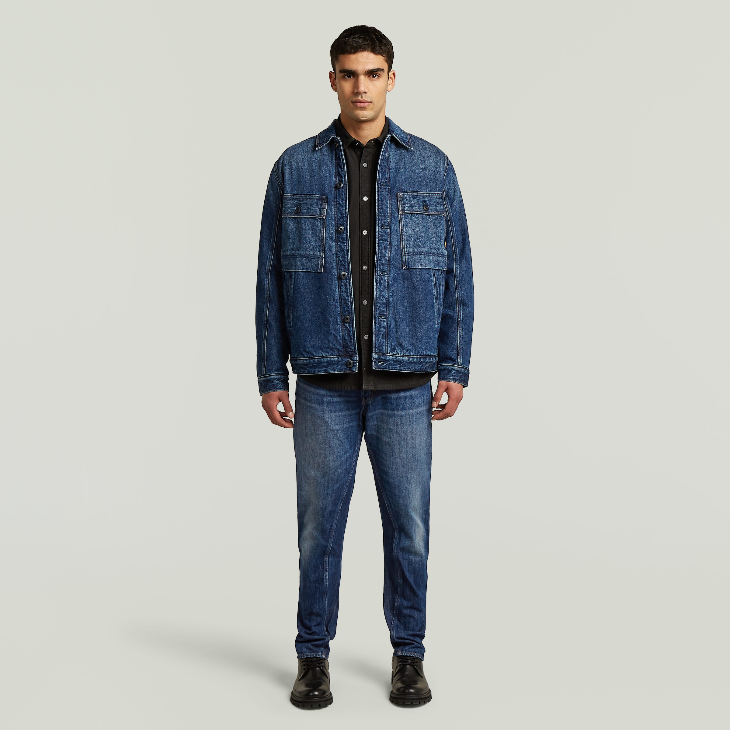 G-STAR Tapered-fit-Jeans »G-Star Arc 3D« mit Knopfverschluss, mittlerer Bund