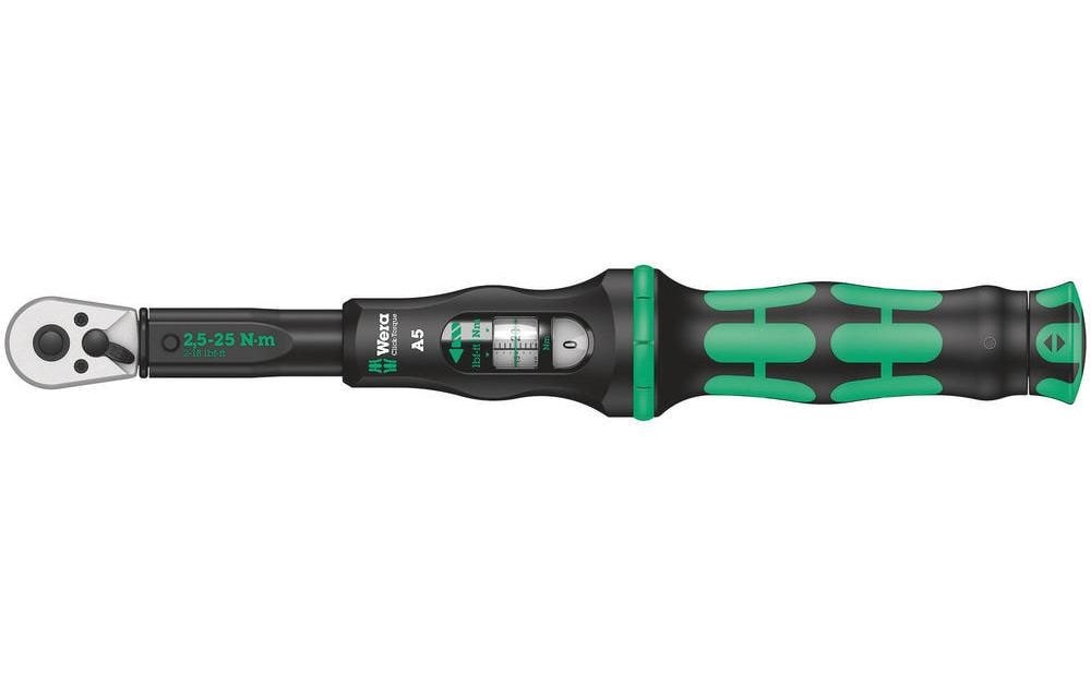 Image of Wera Drehmomentschlüssel "Click-Torque A 5 1/4-Vierkant" 1 Stk. tlg.