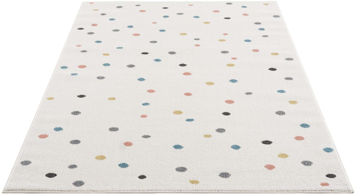 Image of Carpet City Kinderteppich »Anime9396«, rechteckig, 11 mm Höhe, Spielteppich, Bunte Punkte, Weicher Flor, Pflegeleicht, Kinderzimmer bei Ackermann Versand Schweiz