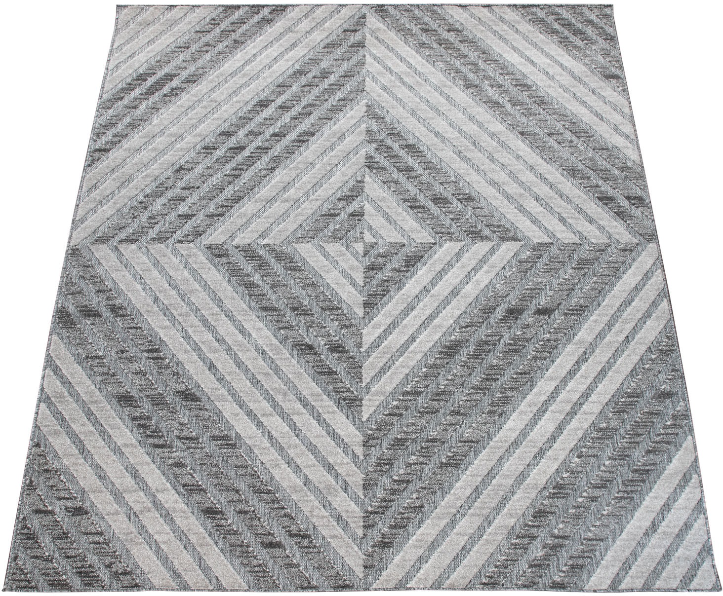 Image of Paco Home Teppich »Stilo 863«, rechteckig, 6 mm Höhe, Flachgewebe, 3D-Design, modernes geometrisches Muster, In- und Outdoor geeignet, Wohnzimmer bei Ackermann Versand Schweiz