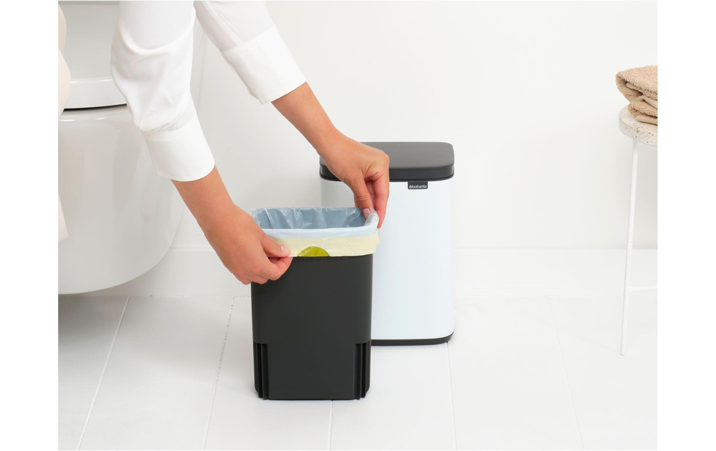 Brabantia Seau à cosmétique »Bo Waste Bin« 1 Behälter