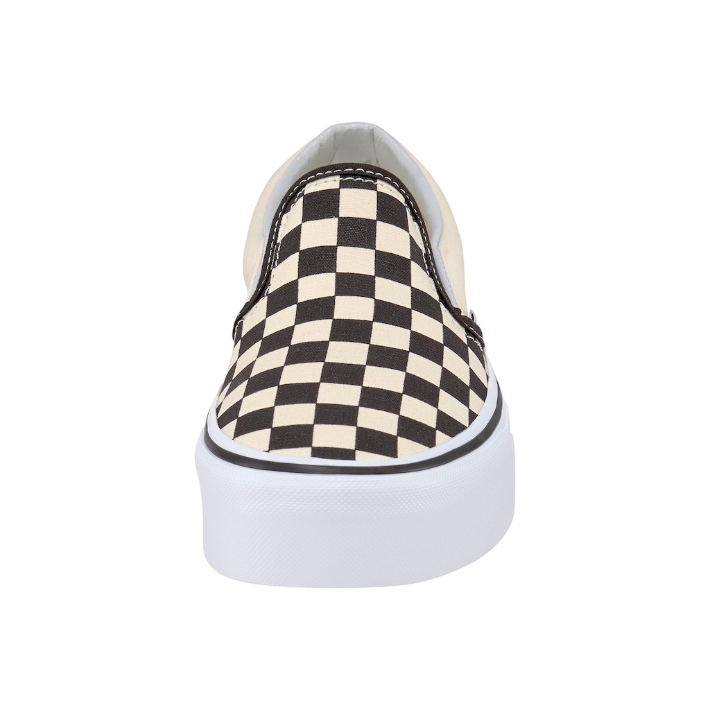 Vans Plateausneaker »Classic Slip-On Platform Checkerboard«