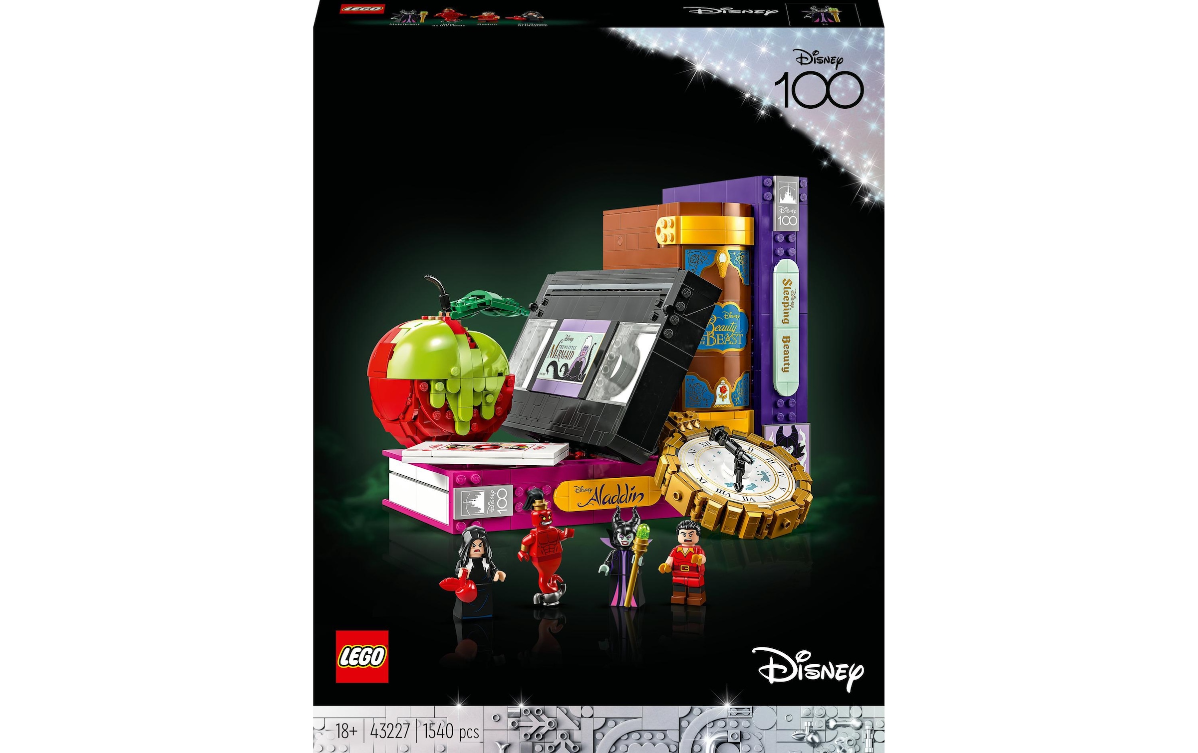 LEGO® Spielbausteine »Disney Zeichen der Bösewichte 43227«