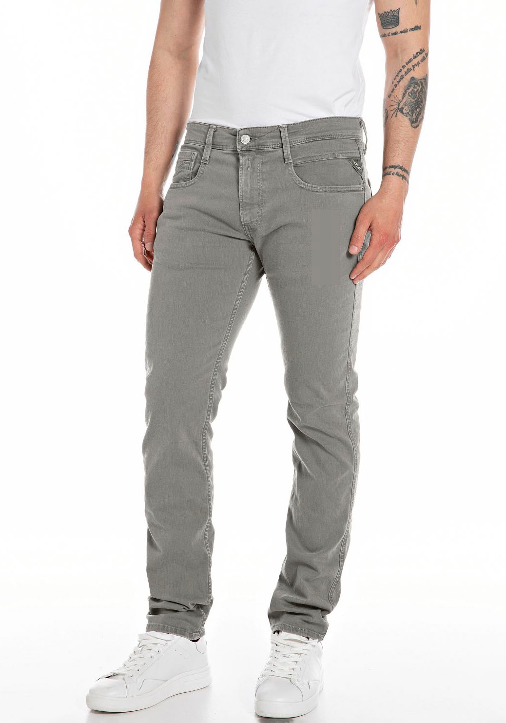 Replay Slim-fit-Jeans »ANBASS HYPERFLEX BIO«