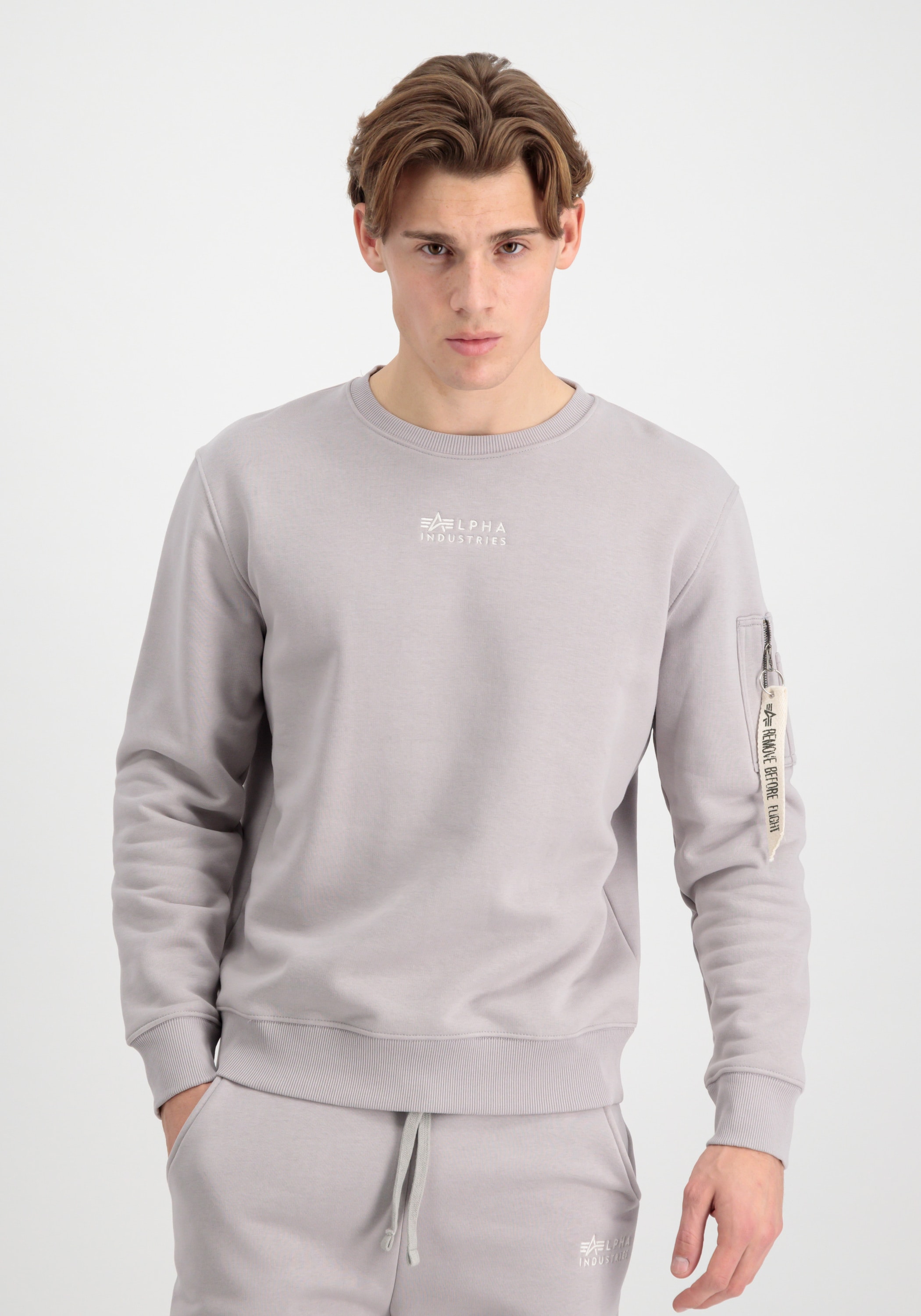 Alpha Industries Sweater »Alpha Industries Men - Sweatshirts Organics EMB Sweater«