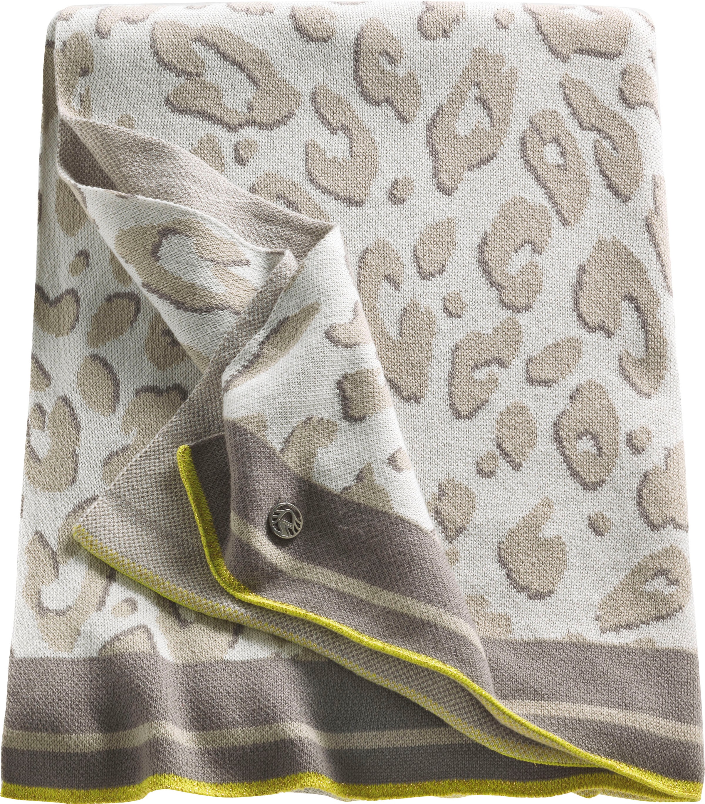 Image of Sportalm Kitzbühel Wohndecke »Mojito«, mit edelm Metallgarnen, Kuscheldecke bei Ackermann Versand Schweiz