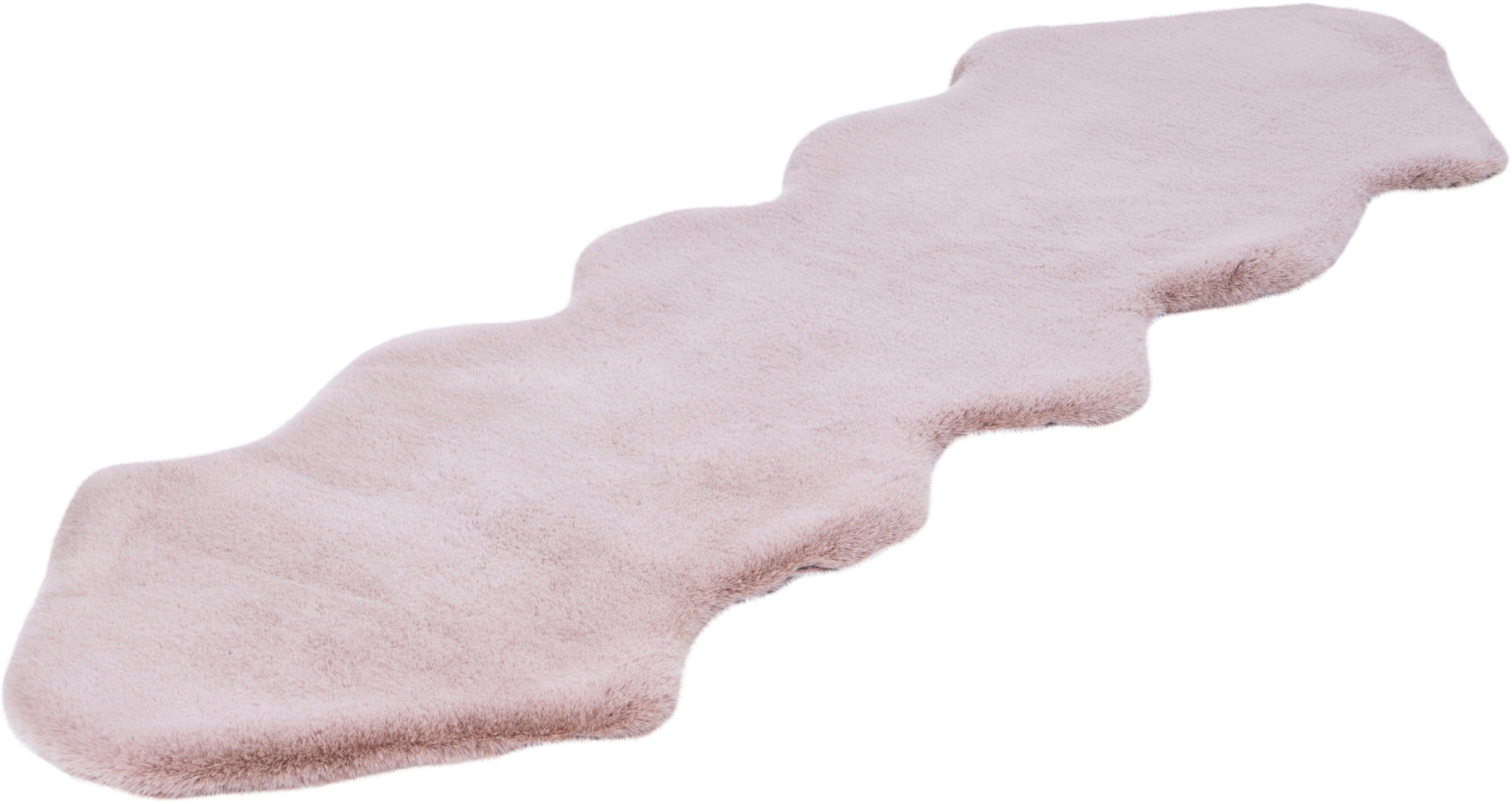 Image of calo-deluxe Fellteppich »Vogesen 300«, fellförmig, 35 mm Höhe, Kunstfell, Wohnzimmer bei Ackermann Versand Schweiz