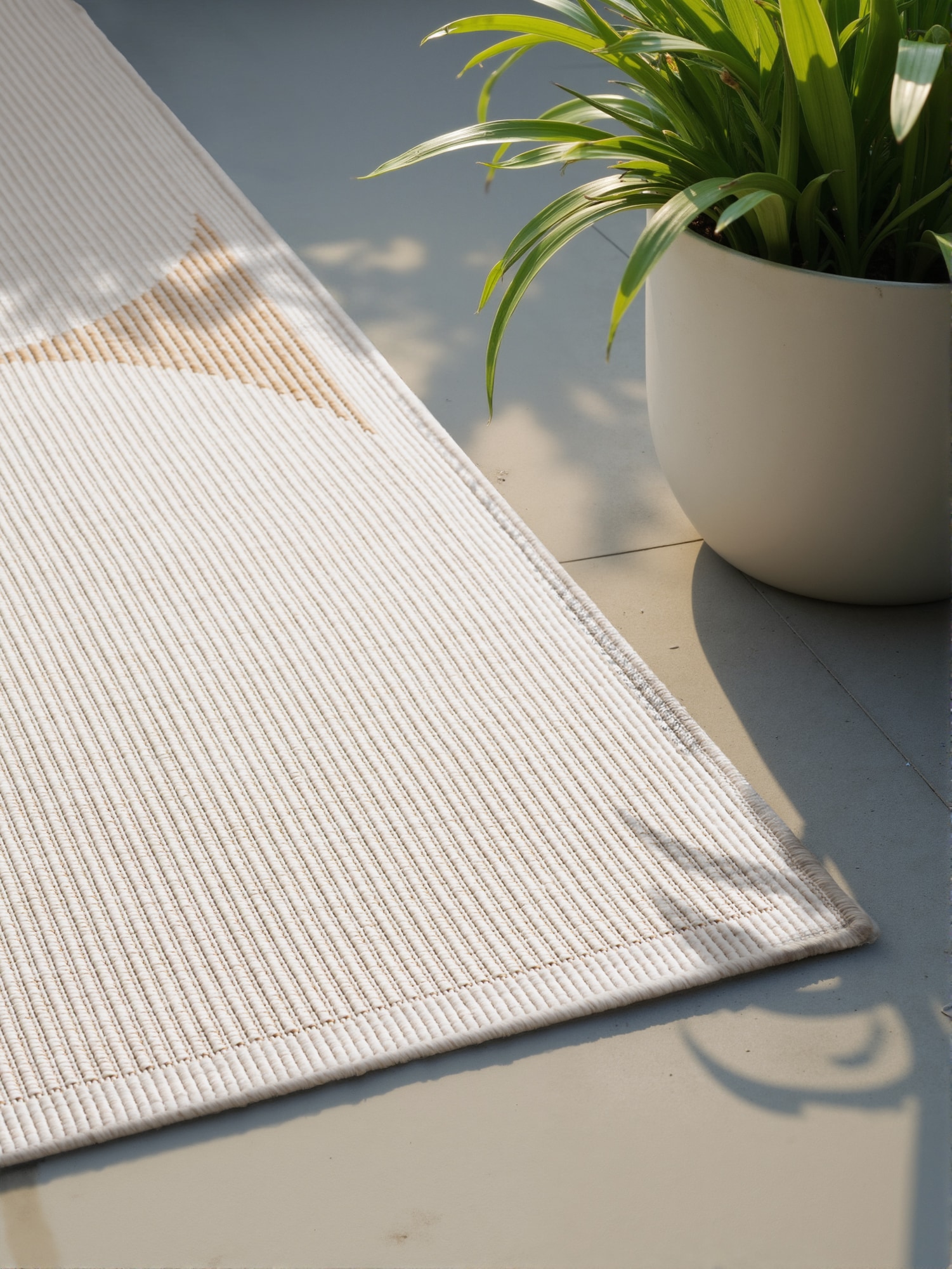 HANSE Home Outdoorteppich »Bowen Wendeteppich«, rechteckig, 5 mm Höhe, Läufer, In und Outdoor, Flachgewebe, wetterfest, pflegeleicht, robust