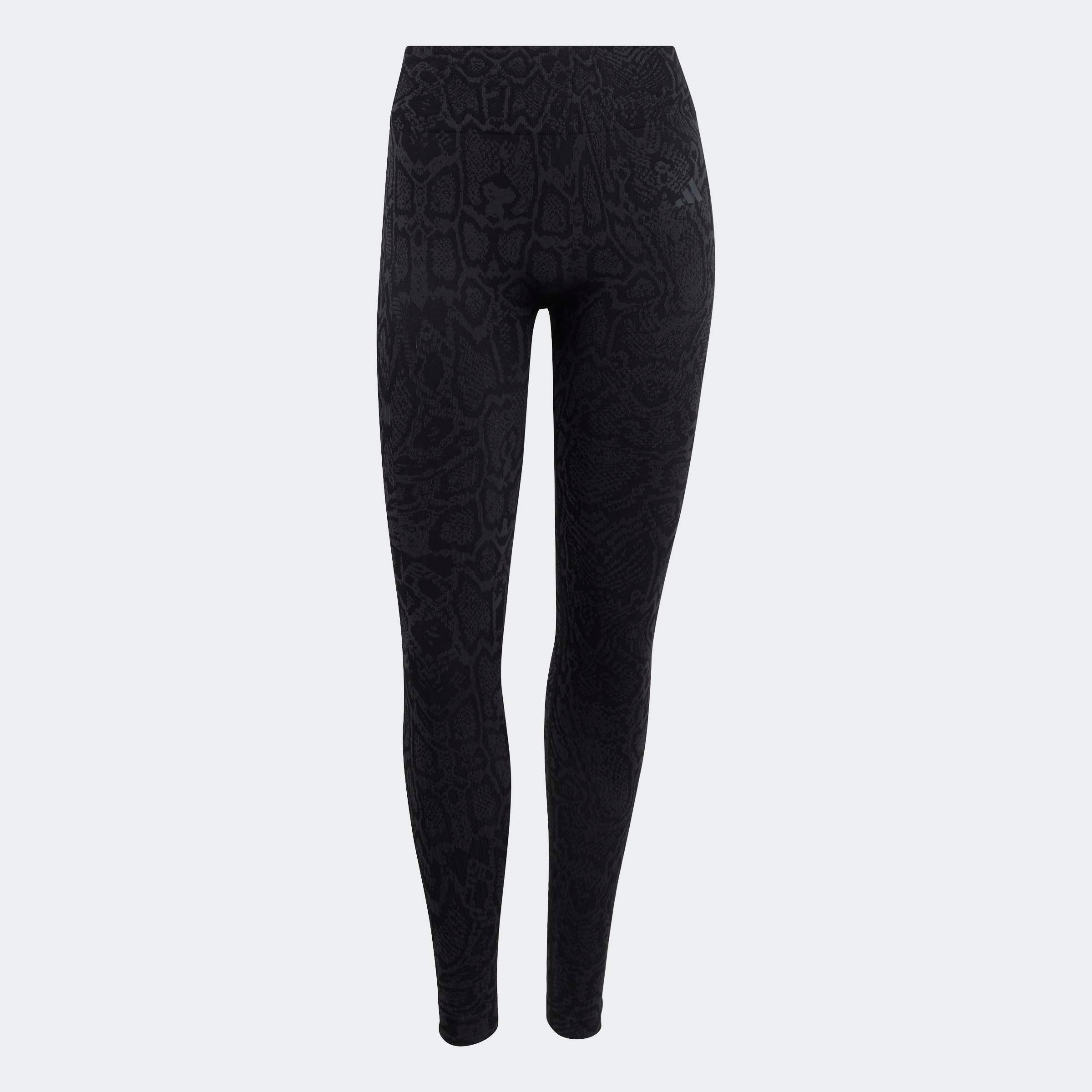 adidas Performance Trainingstights »WORKOUT ESSENTIALS LEGGINGS, KOMPLETTE LÄNGE, KNIT SNAKE«  mit nahtloser Konstruktion, aus Stretch-Material, Full-Length-Schnitt
