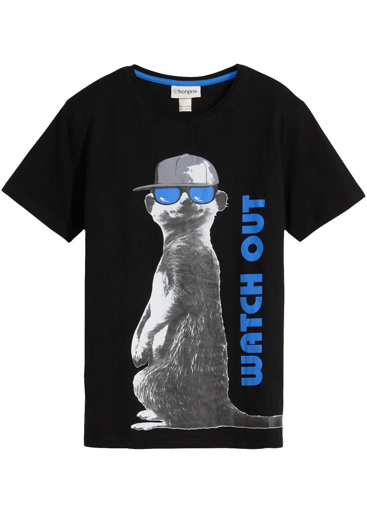 bonprix T-shirt coupe normale, manches courtes, col rond