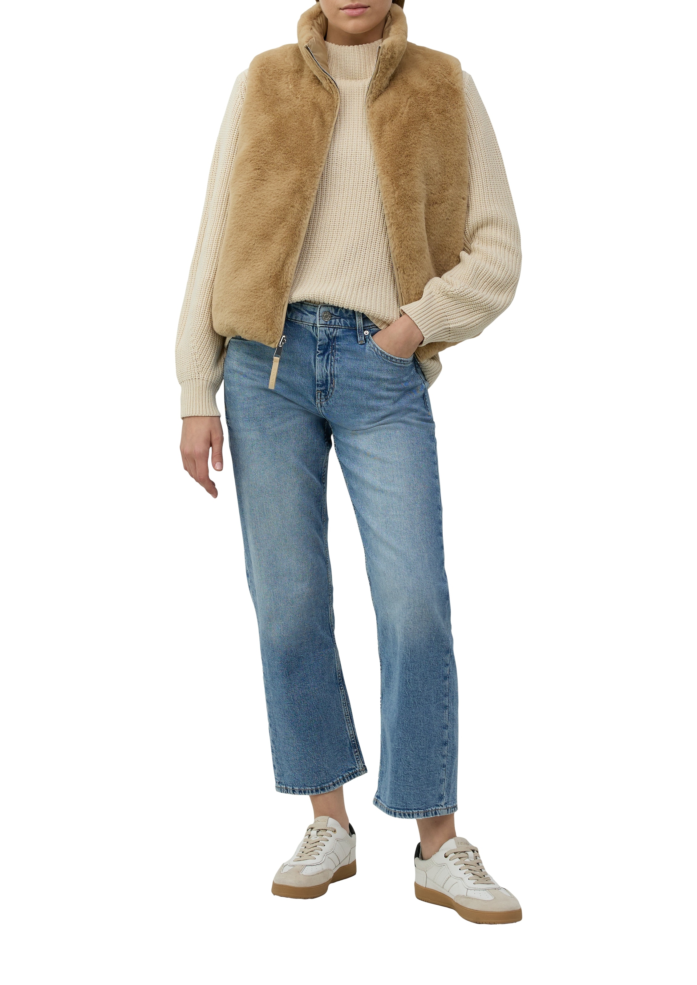 s.Oliver Pull en tricot mit Struktur