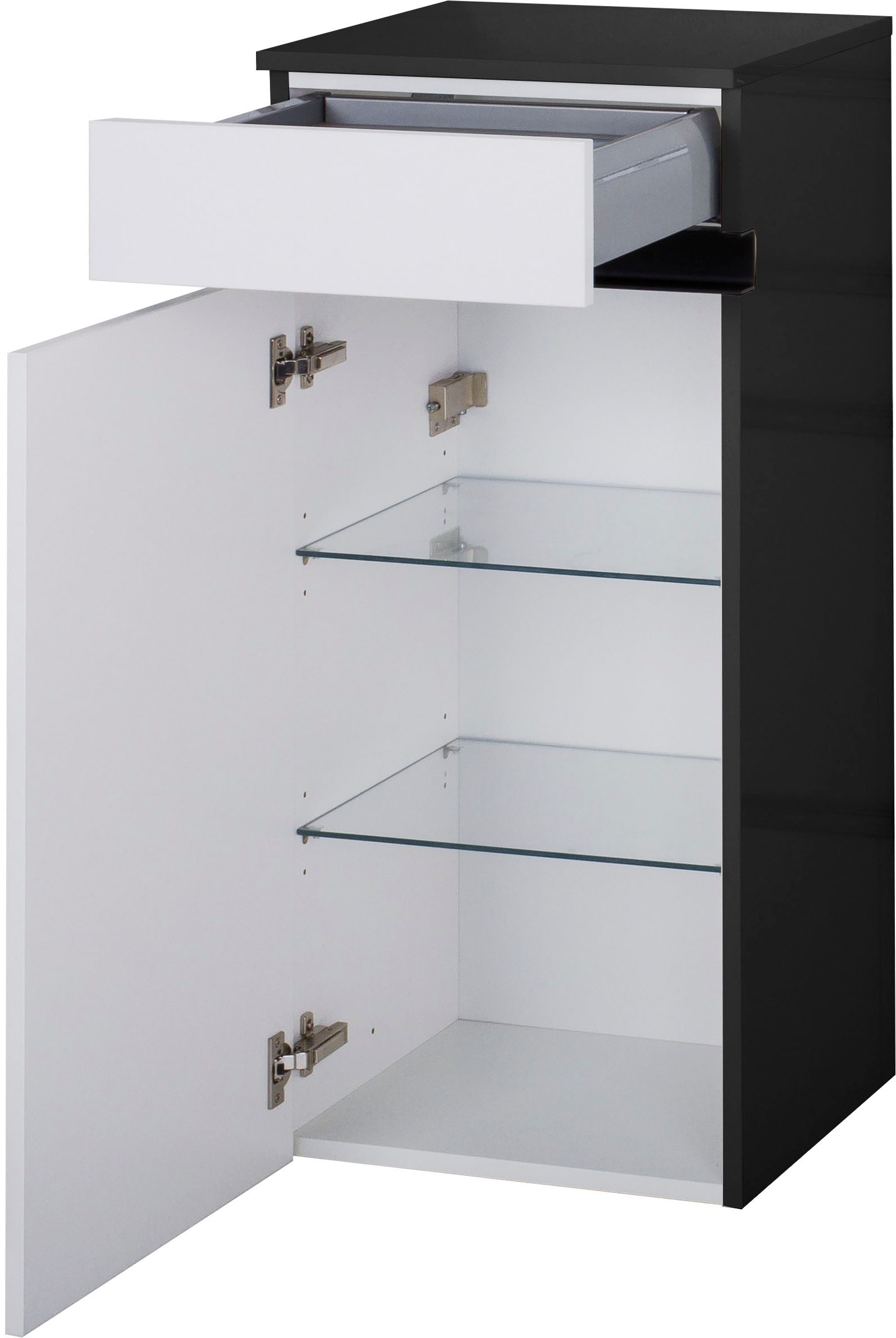 MARLIN Midischrank »3510clarus«, 40 cm breit, Soft-Close-Funktion, vormontierter Badschrank, Badmöbel