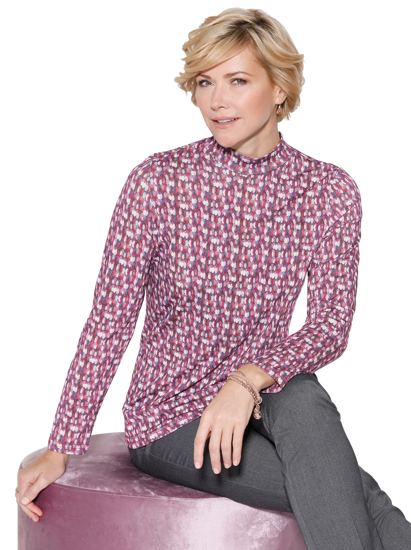 Image of Classic Stehkragenshirt »Winter-Shirt«, (1 tlg.) bei Ackermann Versand Schweiz