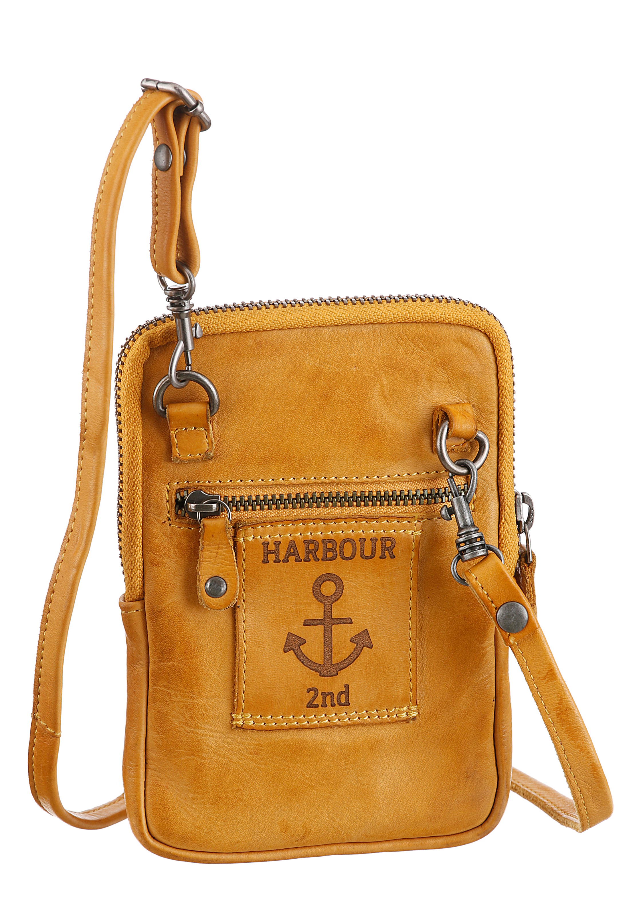 HARBOUR 2nd Mini Bag »Benita«, aus griffigem Leder mit typischen Marken-Anker-Label