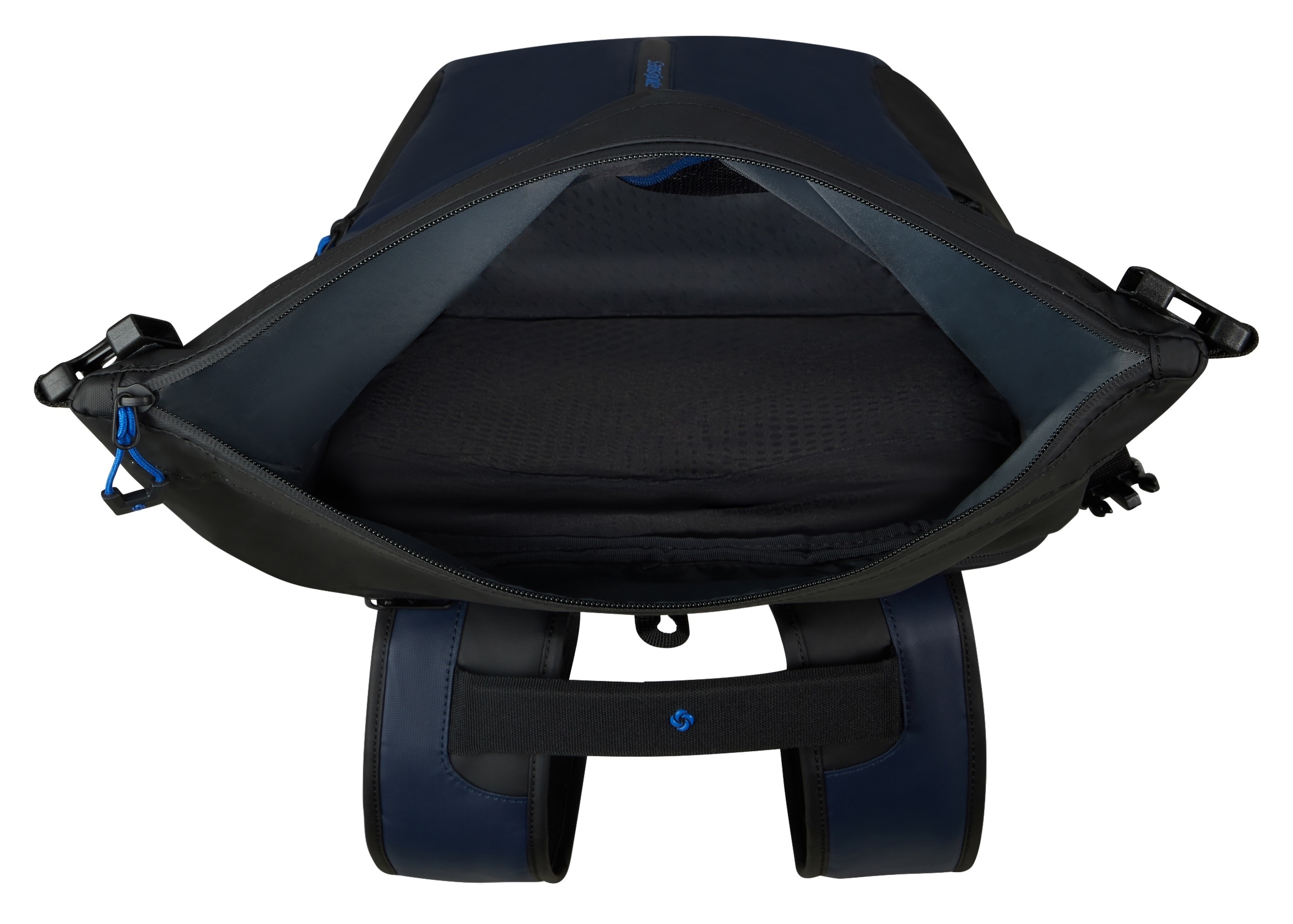 Samsonite Reiserucksack »ECODIVER L« Freizeitrucksack Laptoprucksack Trolleyaufstecksystem Rolltop Backpack
