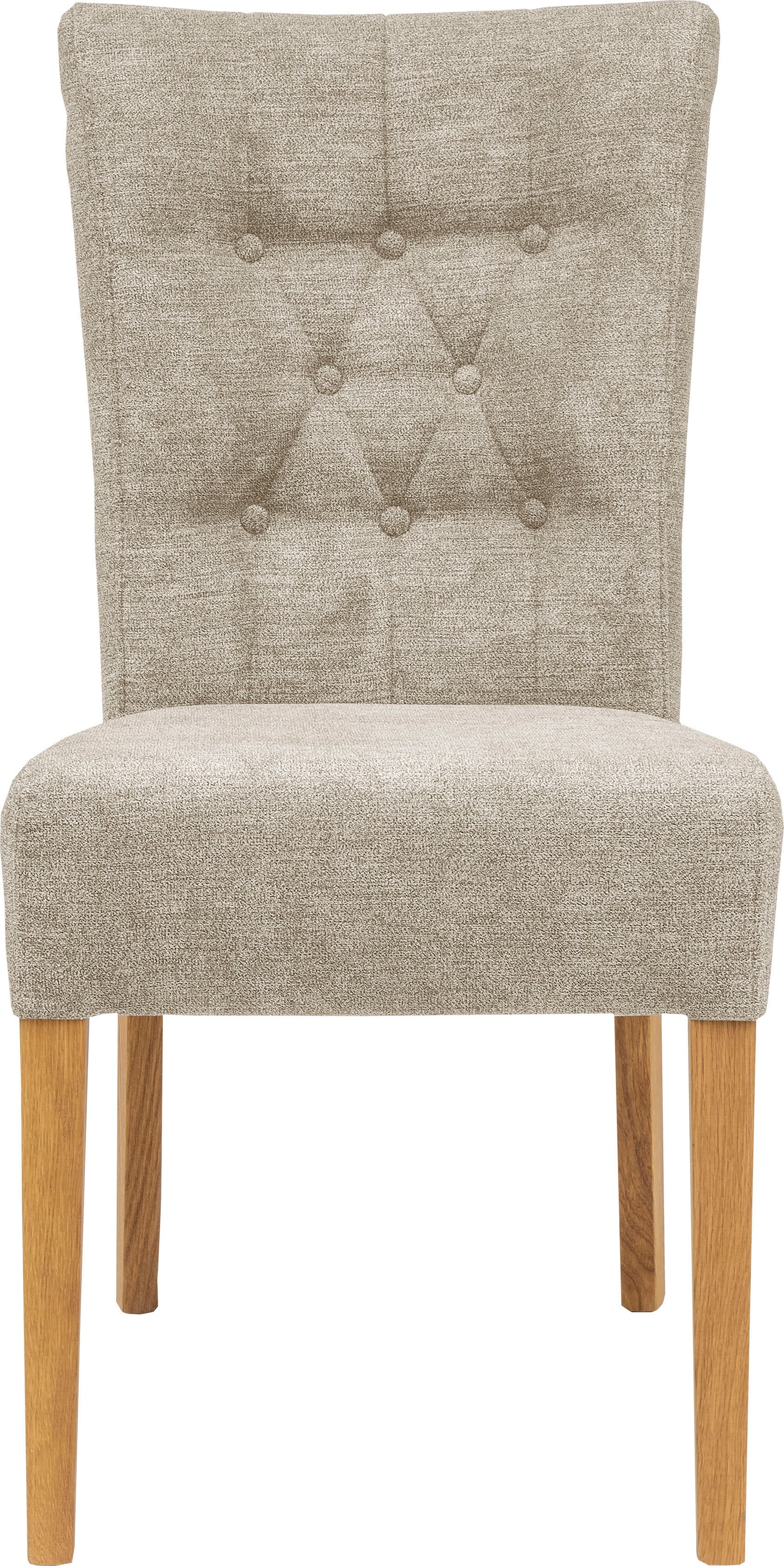 Home affaire Polsterstuhl »Queen«, (Set), 6 St., Feinstruktur, Esszimmerstuhl mit Knopfheftung, 2er, 4er oder 6er-Set