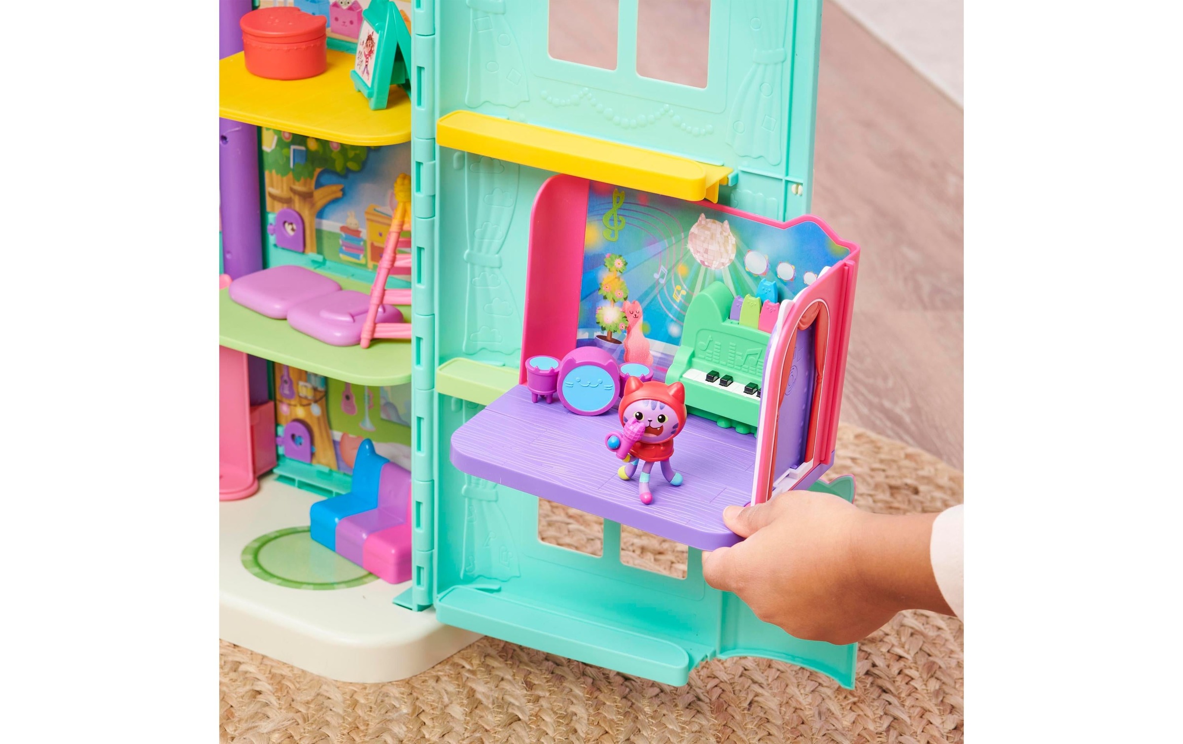 Spielwelt »Spinmaster Gabby's Dollhouse Catnips Musikzimmer Deluxe Rooms«