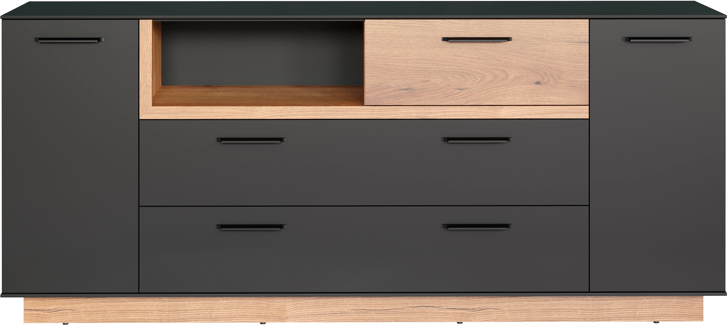INOSIGN Sideboard »Premont« 1 Stk. tlg. Kommode, Breite 187 cm breit, mit viel Stauraum