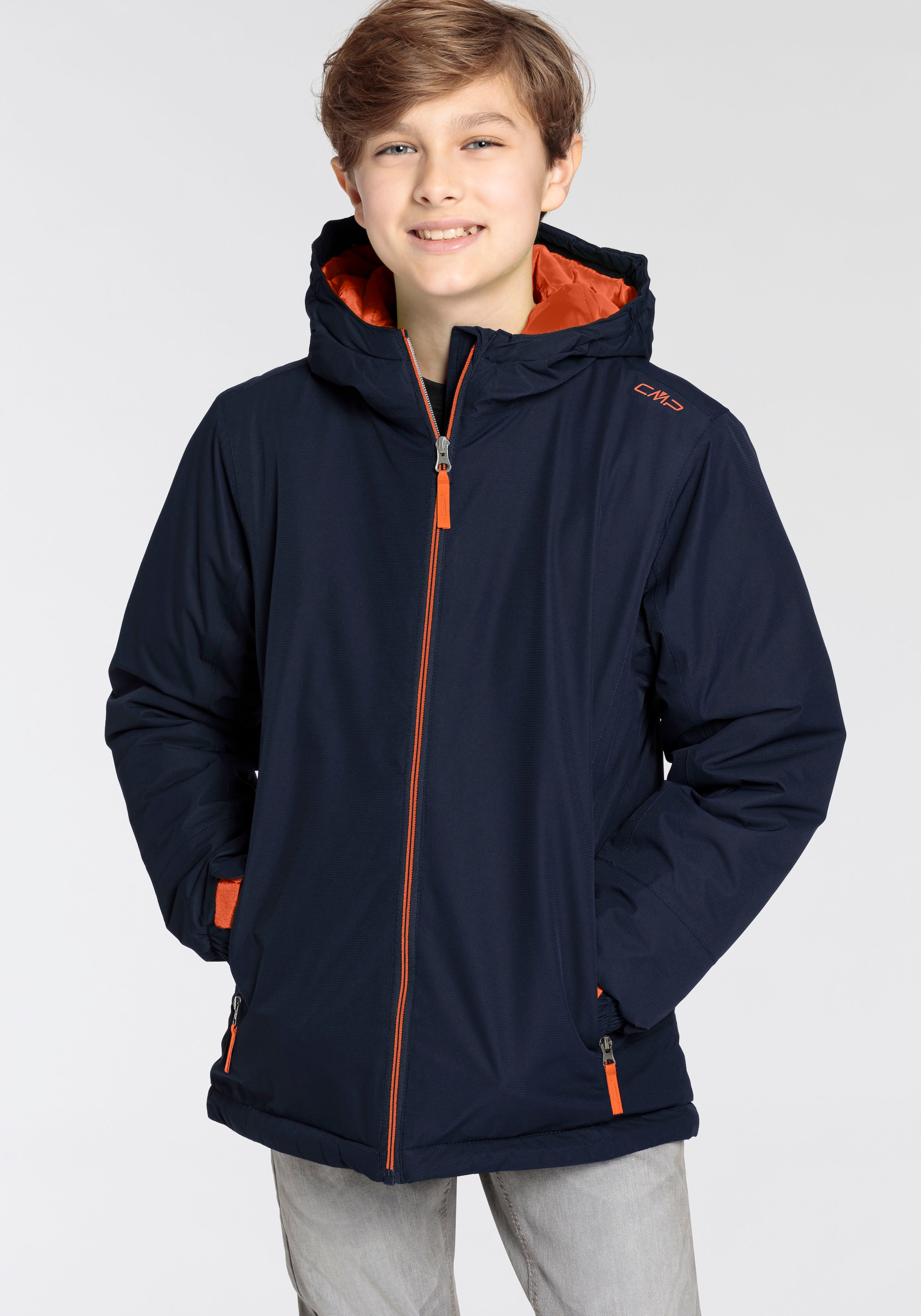 CMP Winterjacke, mit Kapuze