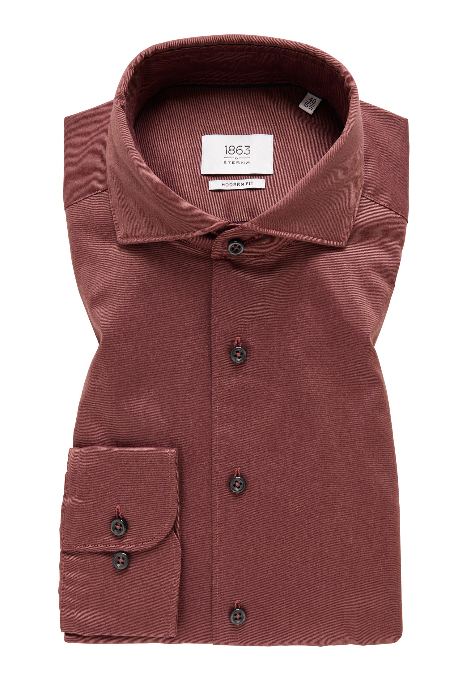 Eterna Langarmhemd »MODERN FIT«, EASY IRON (bügelleicht)