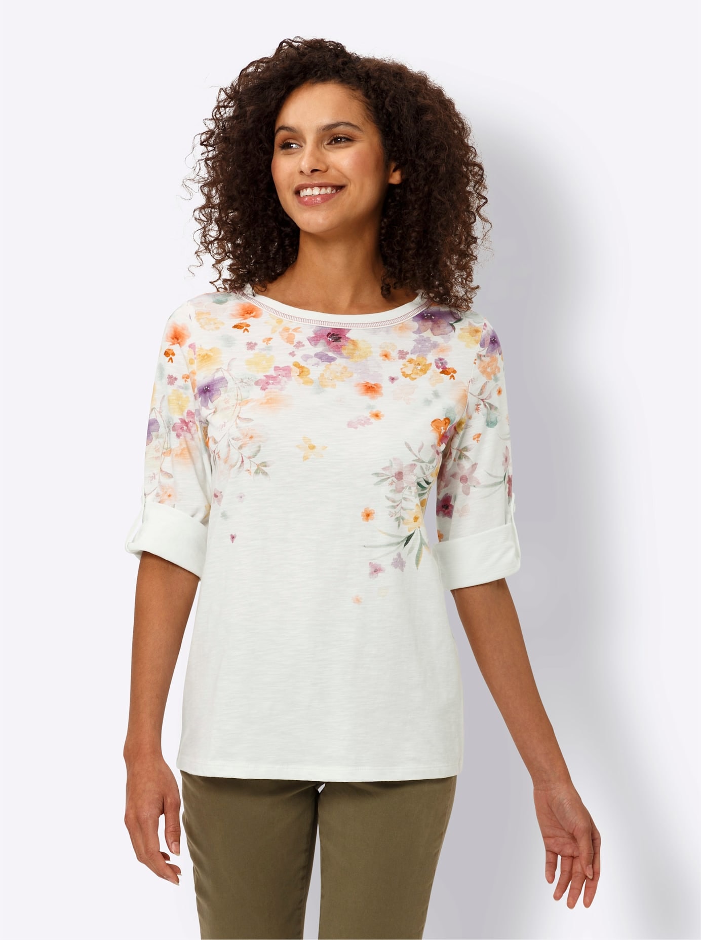 heine 3/4-Arm-Shirt »Shirt«, (1 tlg.)