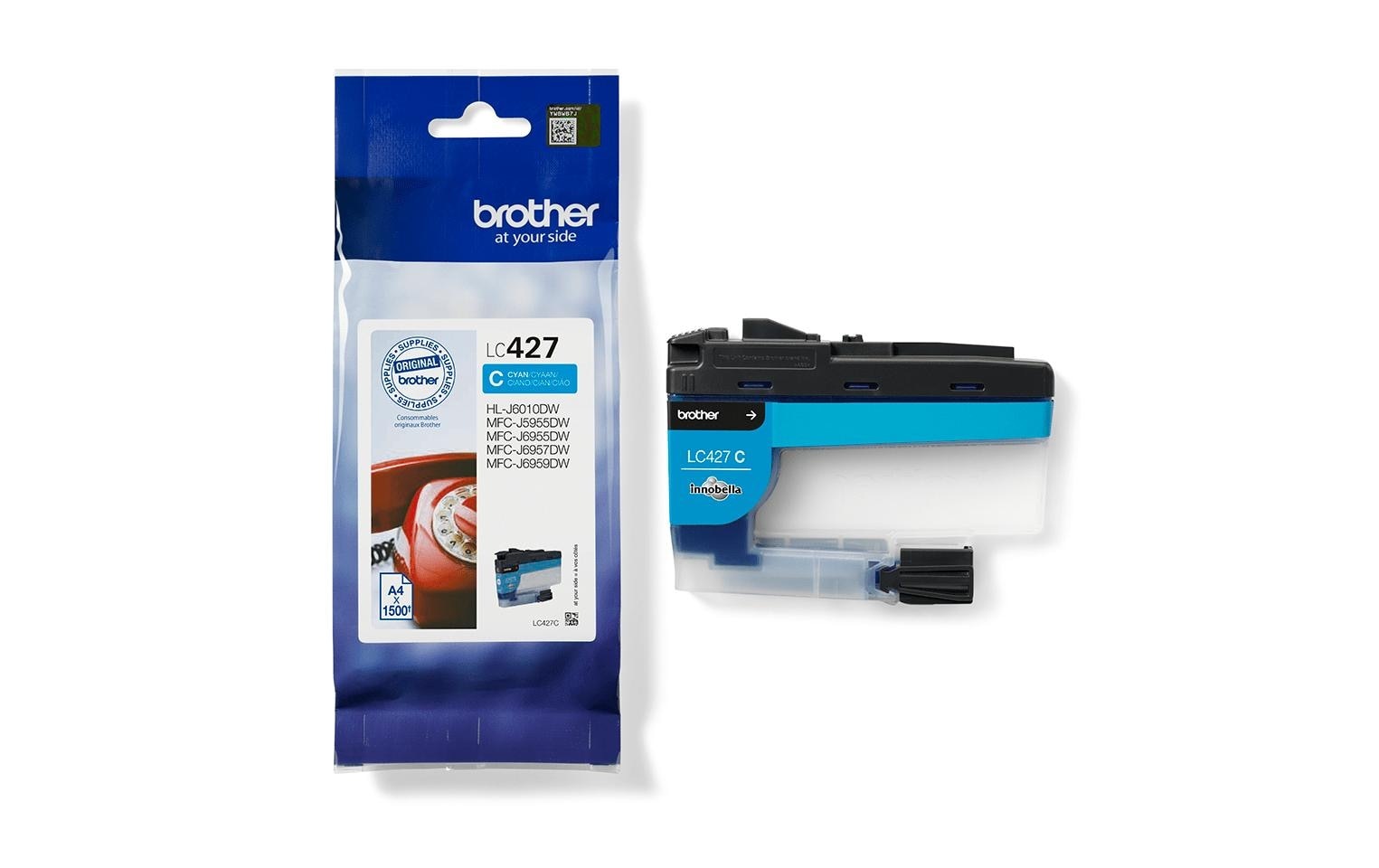 Brother Tintenpatrone »LC-427C Cyan«