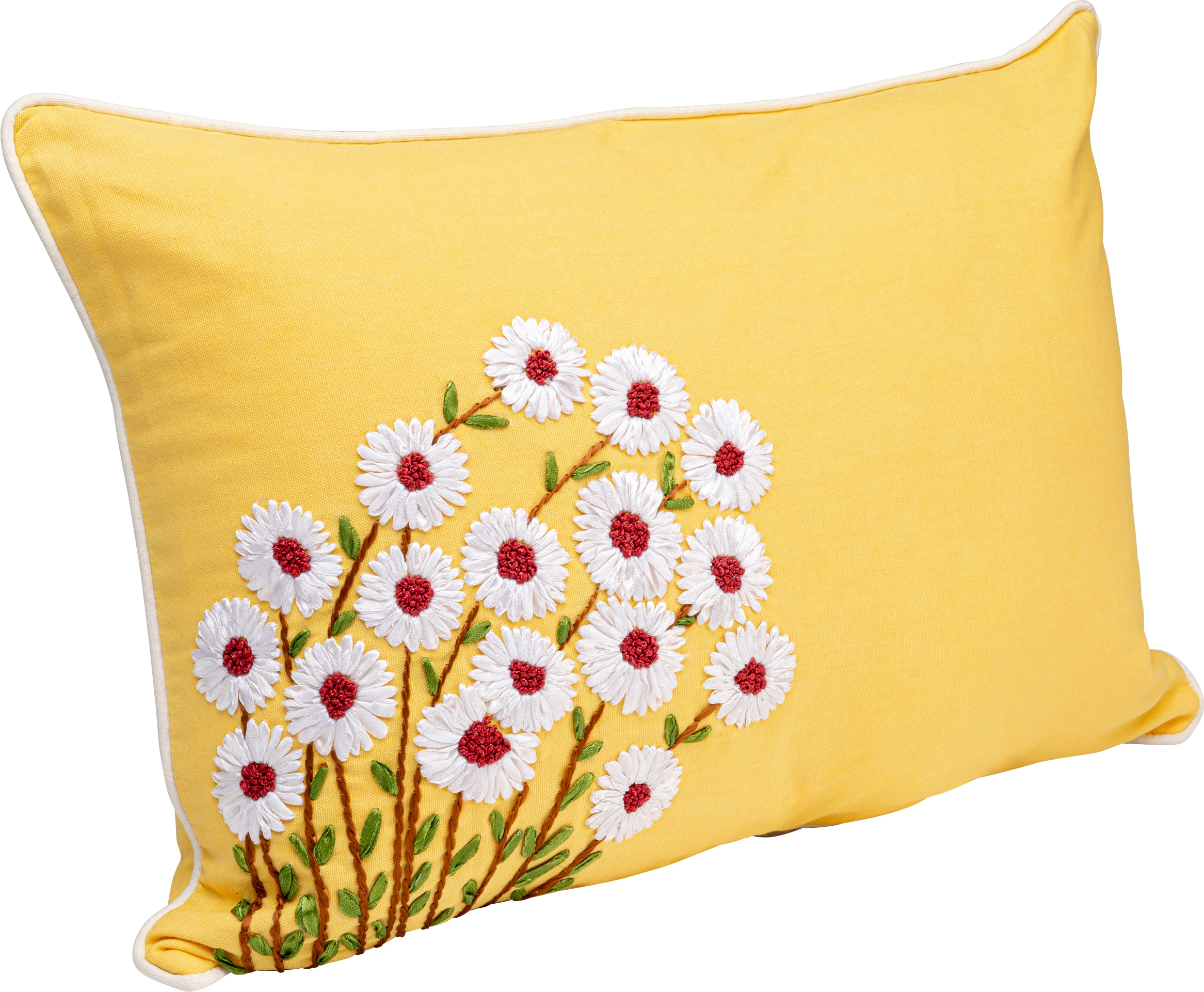 Kare Design Coussin décoratif »Margarita, Kissenhülle mit Füllung, 40x60 cm« stützt Kopf und Nacken angenehm und sorgt für erholsamen Schlaf