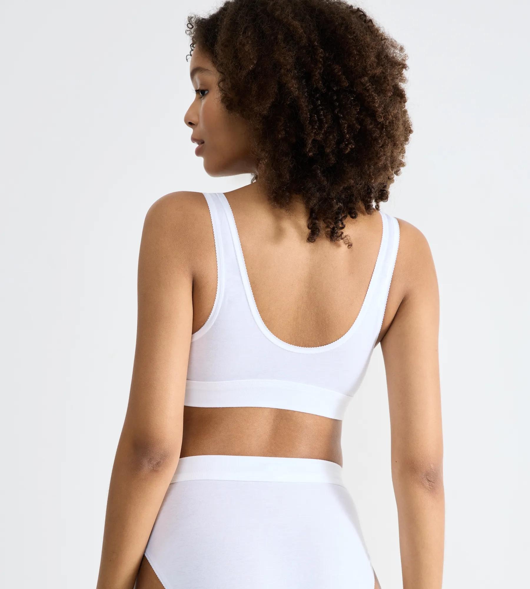sloggi Bustier »Double Comfort T« mit verstärktem Brustbereich, weich, atmungsaktiv