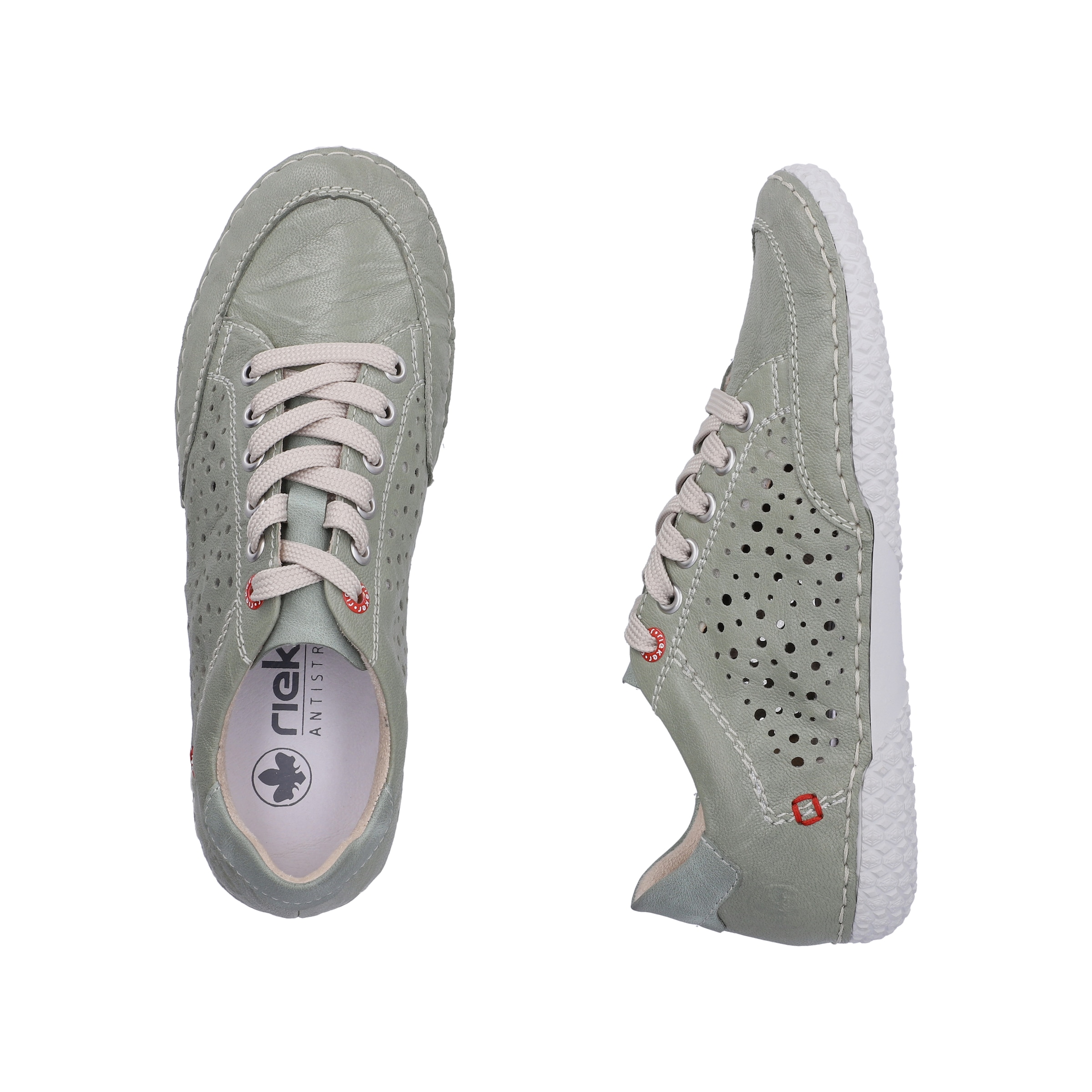 Rieker Sneakers  Chaussure à lacets, chaussure basse, chaussure de loisirs avec perforations