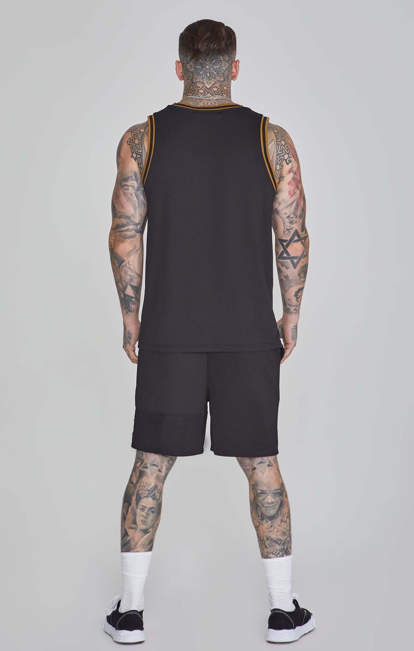 Siksilk Tanktop »Siksilk Top Basketball Vest in Black«