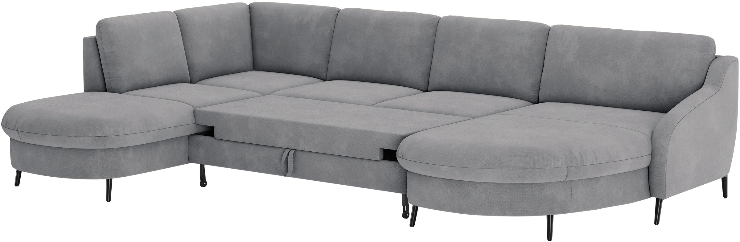 sit&more Wohnlandschaft »Soul U-Form«, wahlweise mit Bett und Bettkasten