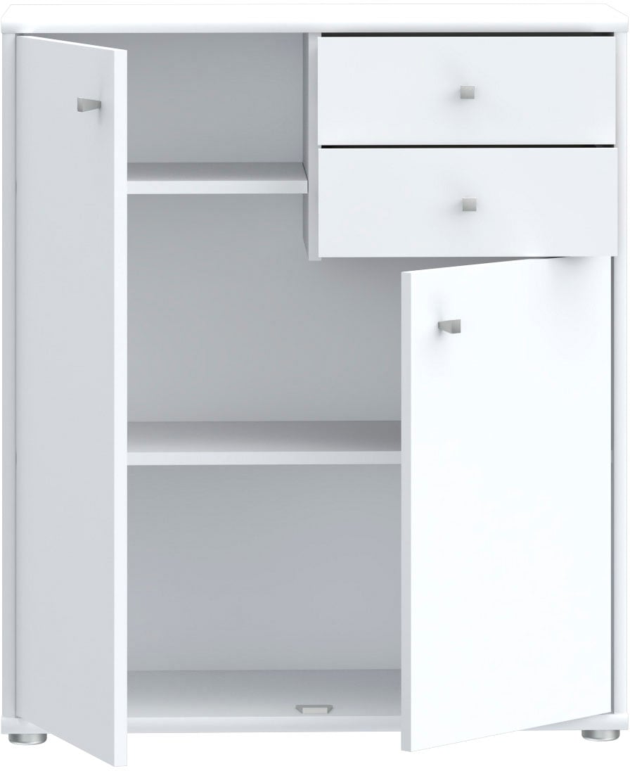FORTE Commode »Tempra, Kommode, 2 Türen, 2 Schubkästen, viel Stauraum« largeur 73,7 cm
