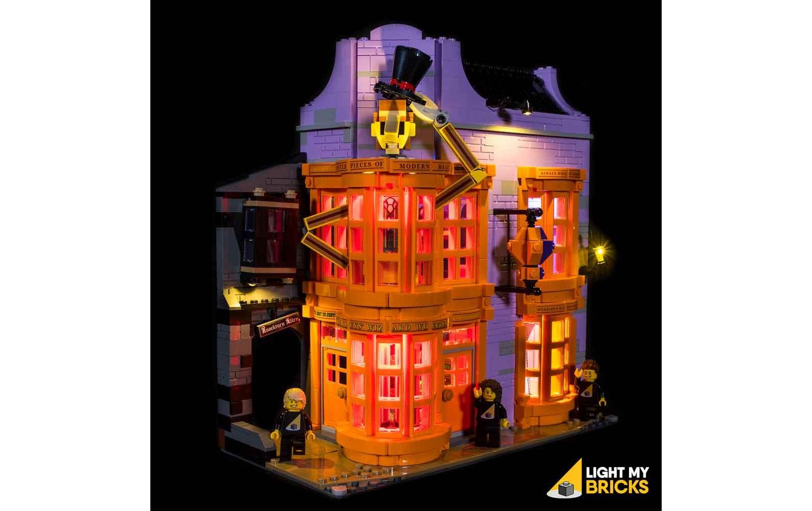 Konstruktionsspielsteine »LEGO Diagon Alley #75978 Light Kit«, (144 St.)