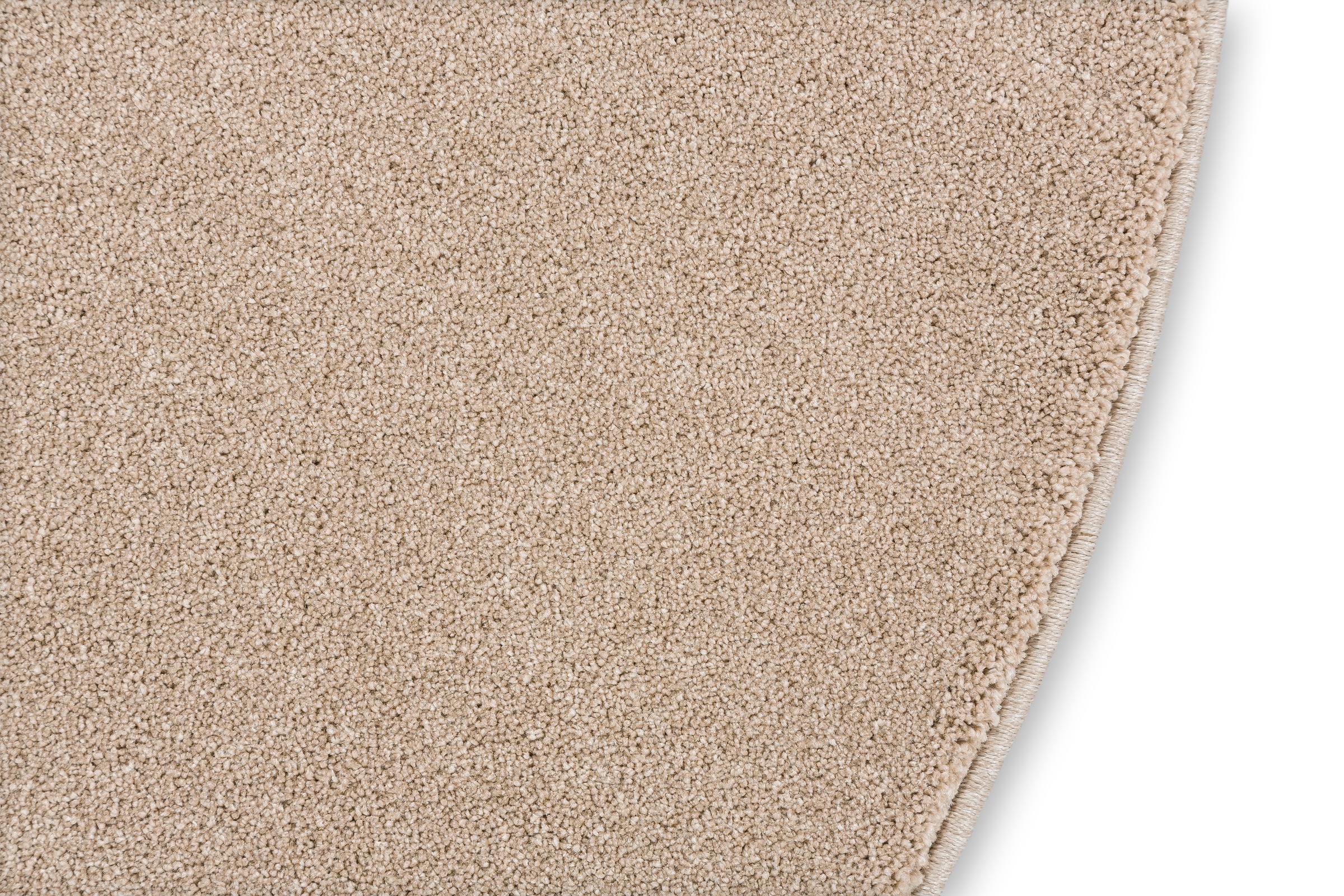 SCHÖNER WOHNEN-Kollektion Teppich »Pure 190« rund 21 mm Höhe Wohnzimmer, Schlafzimmer, uni, leichter Glanz, robuster Kurzflor