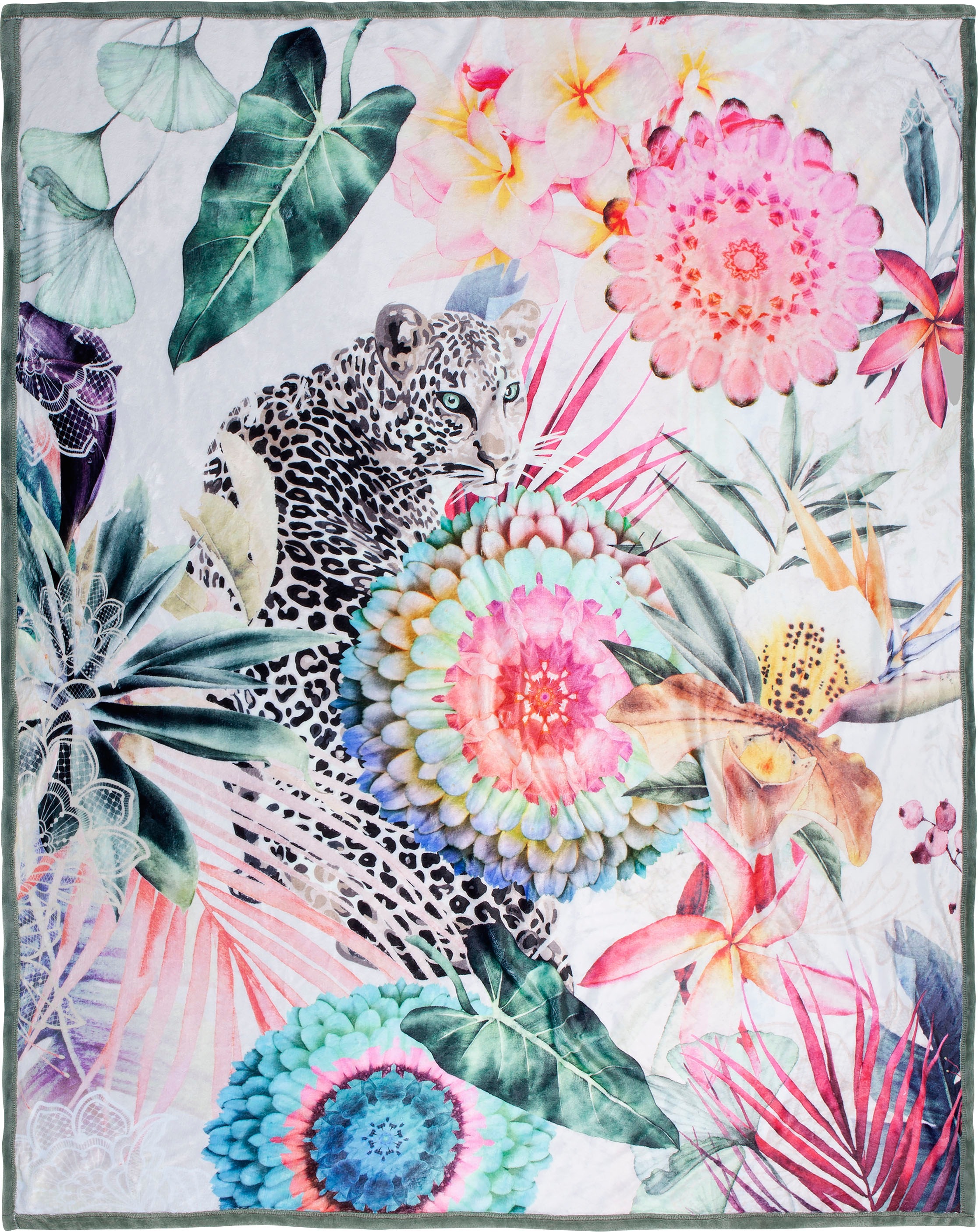 Image of hip Plaid »Verda«, mit Mandalas, Kuscheldecke bei Ackermann Versand Schweiz